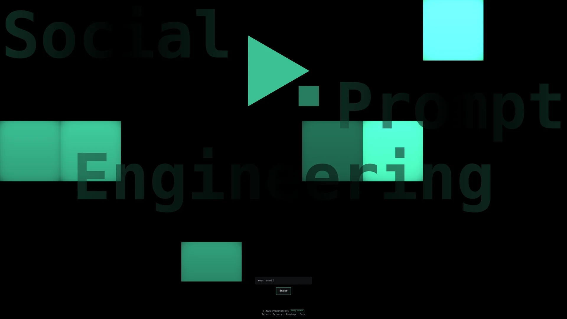 promptblocks homepage