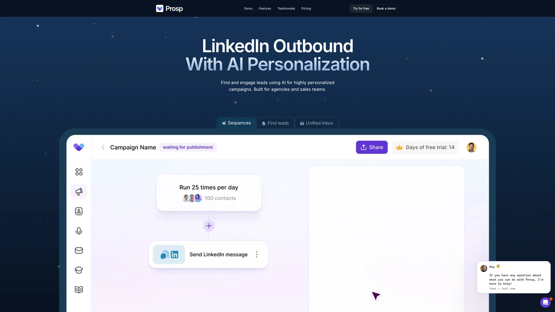prosp homepage