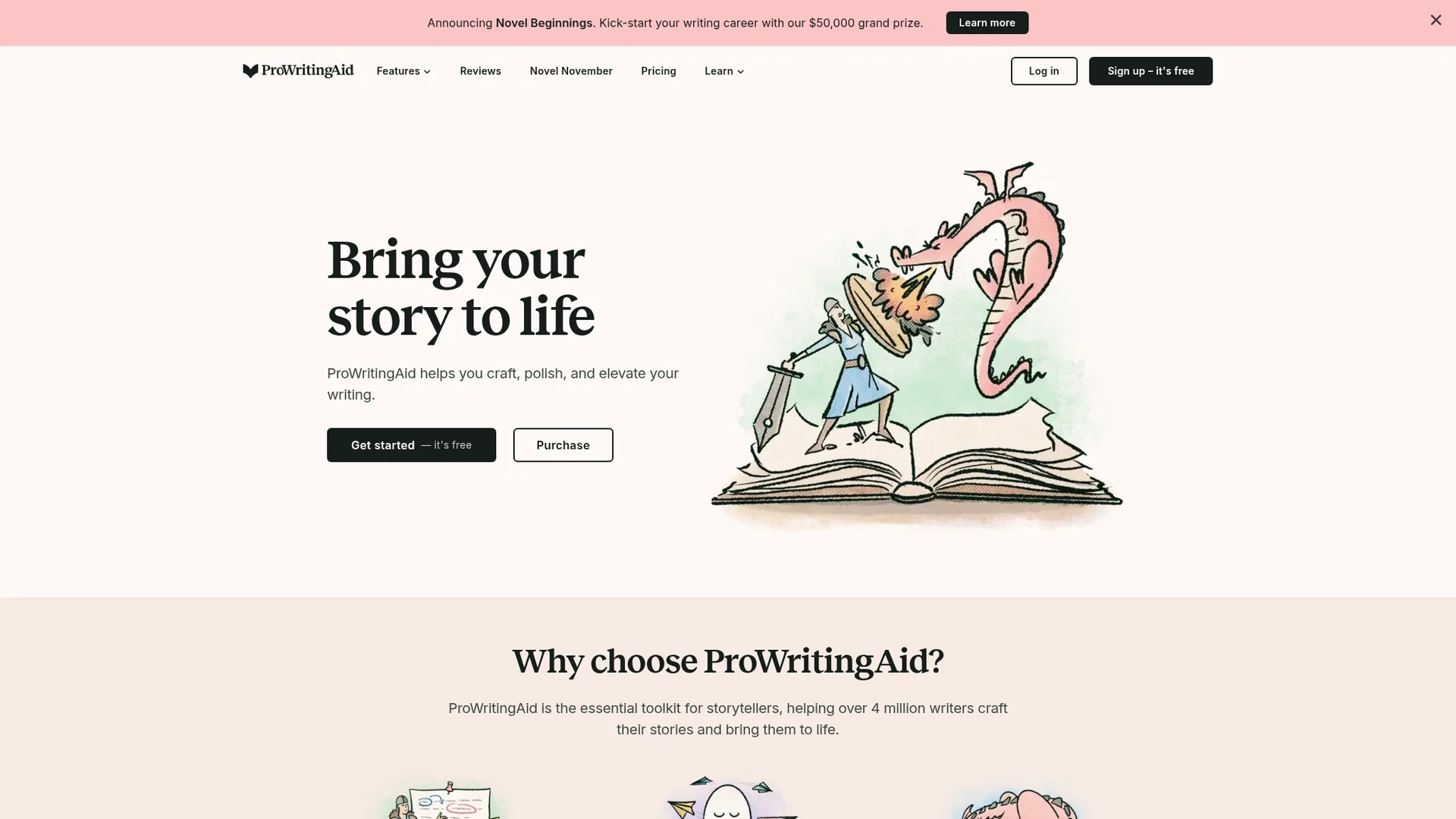 prowritingaid homepage