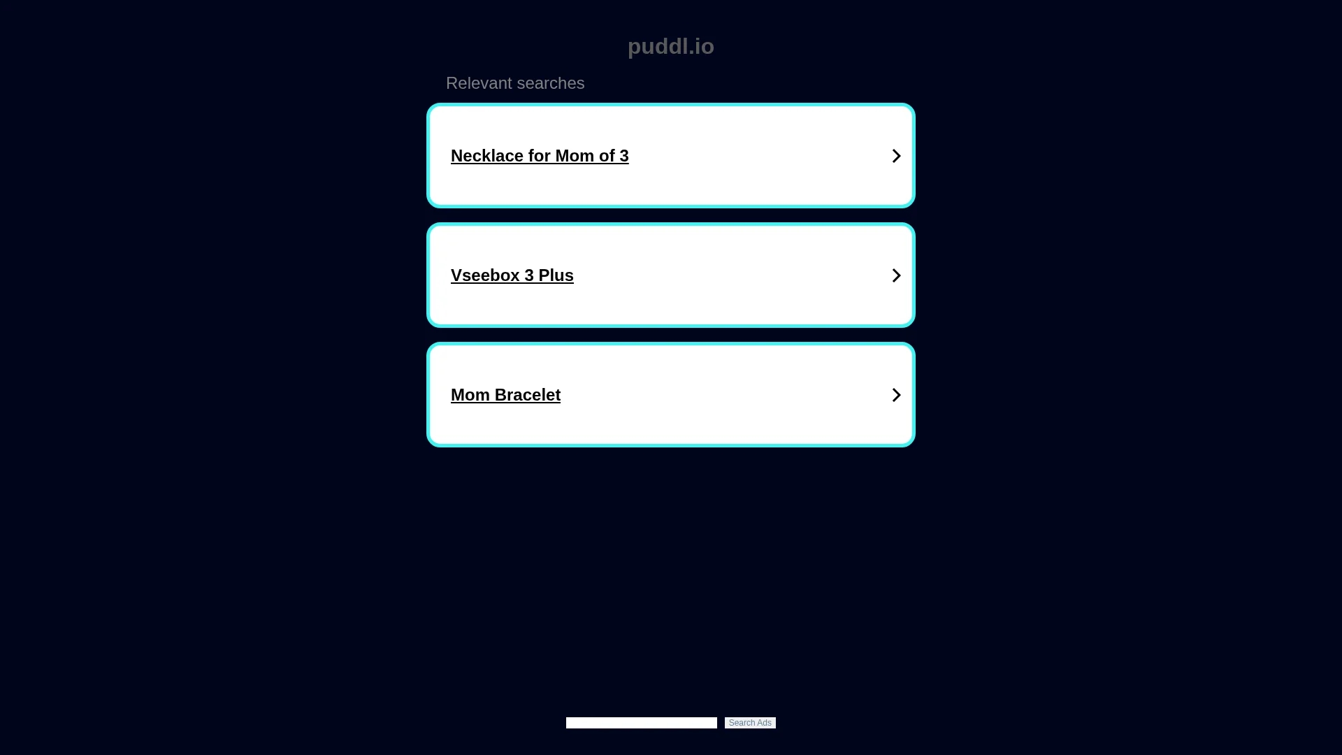 puddl homepage