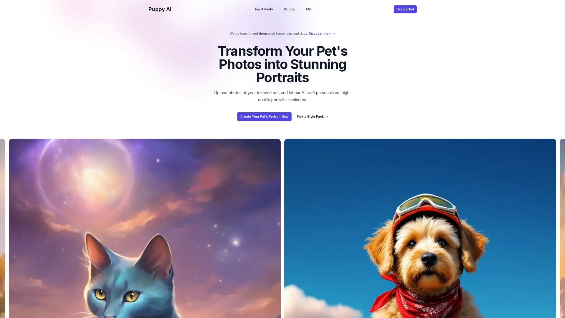puppy-ai homepage