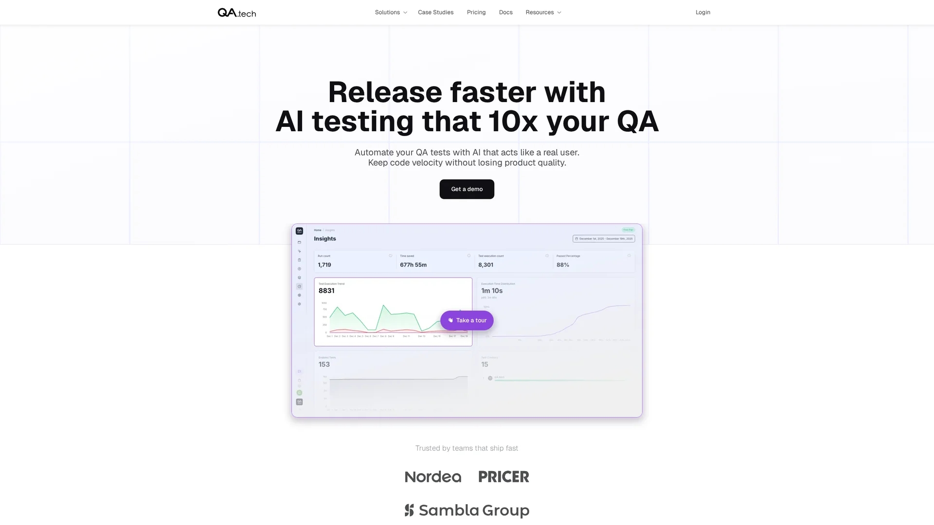 qa-tech homepage