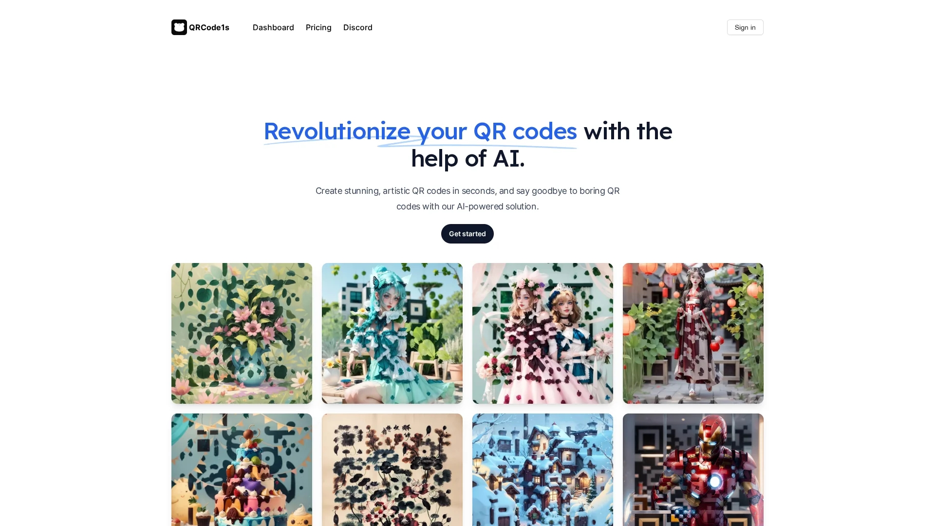 qrcode1s homepage