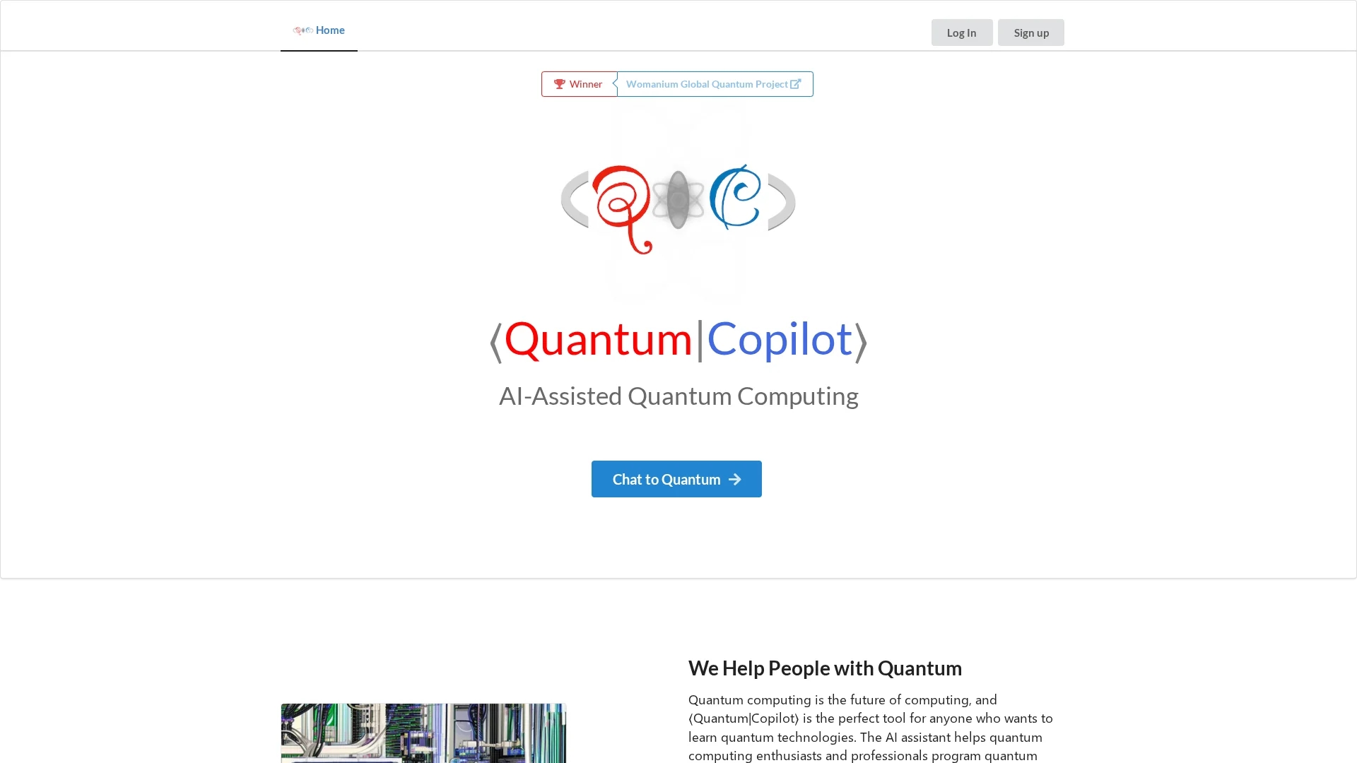 quantum-copilot homepage