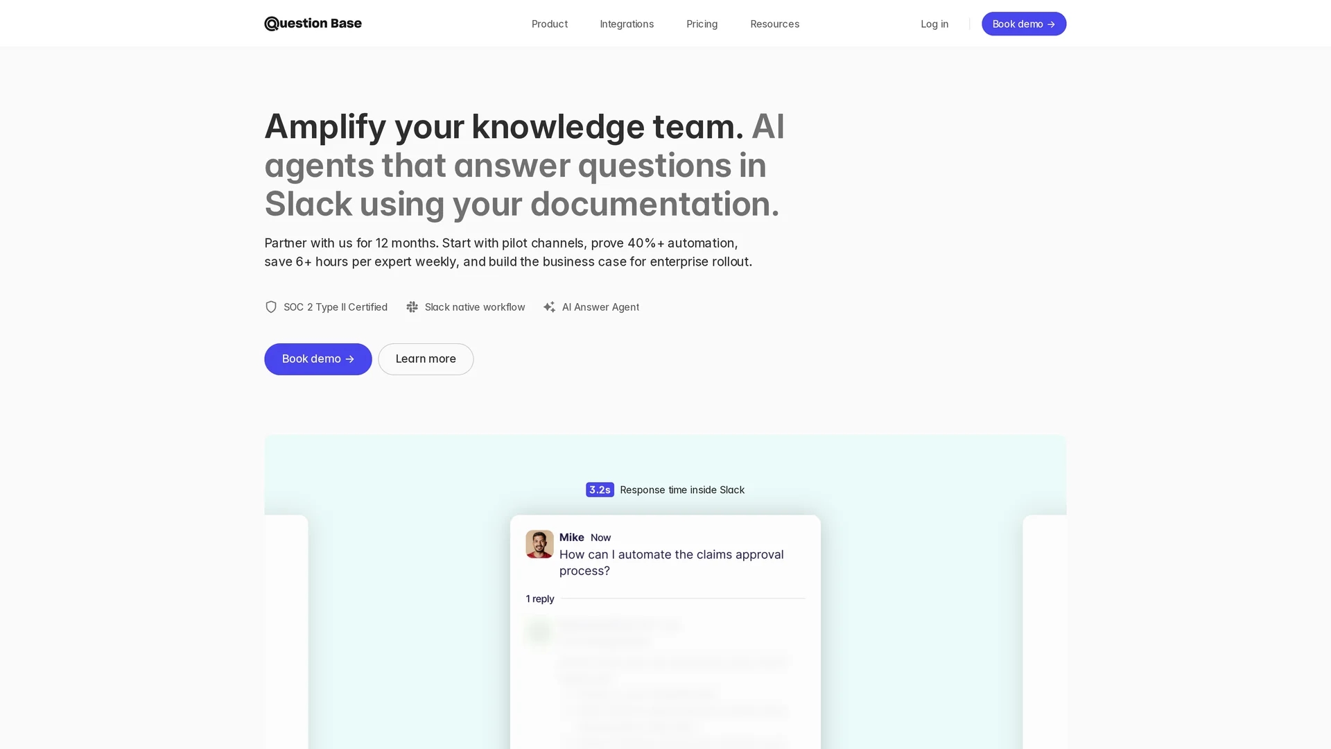 question-base homepage