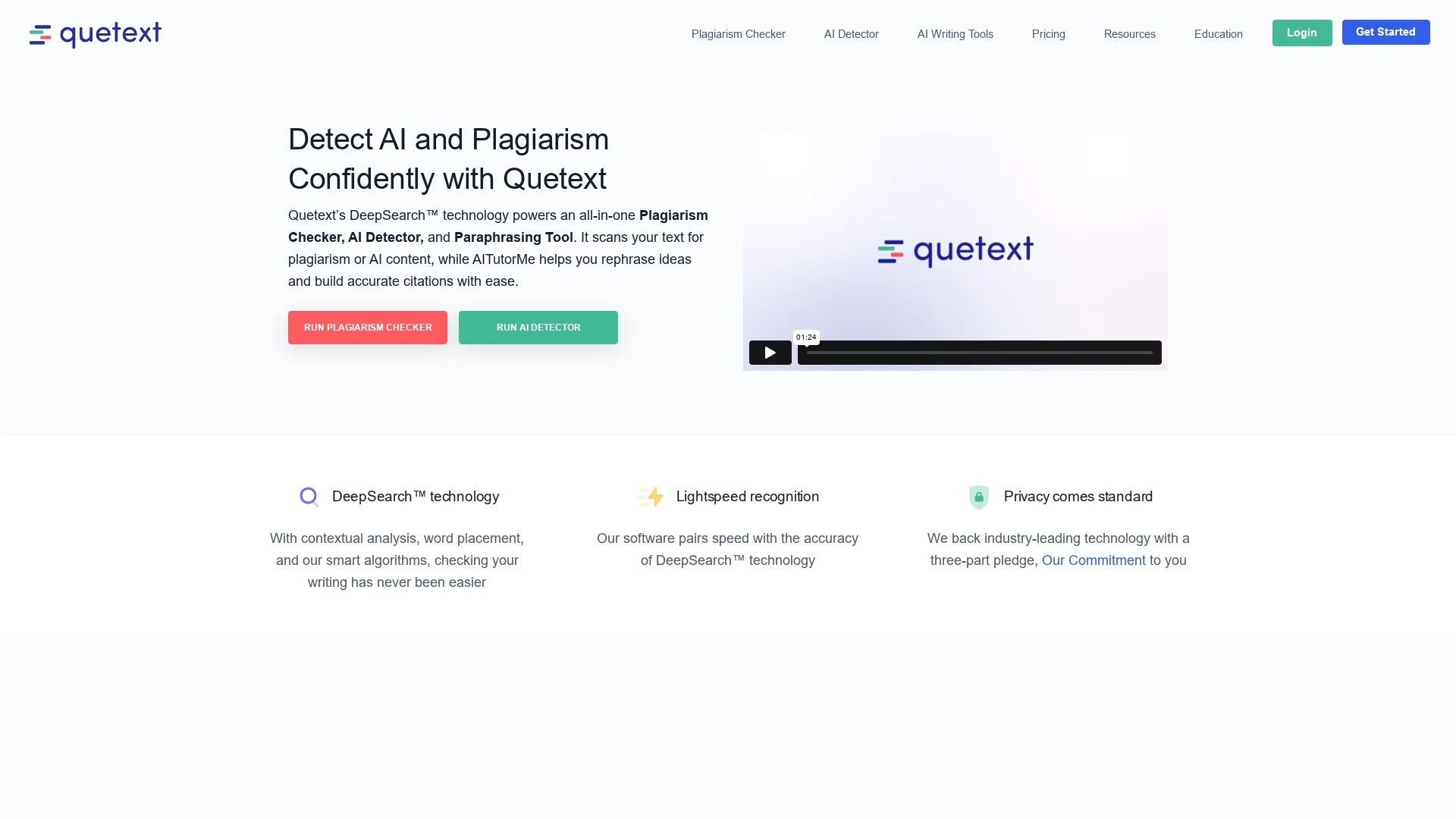 quetext homepage