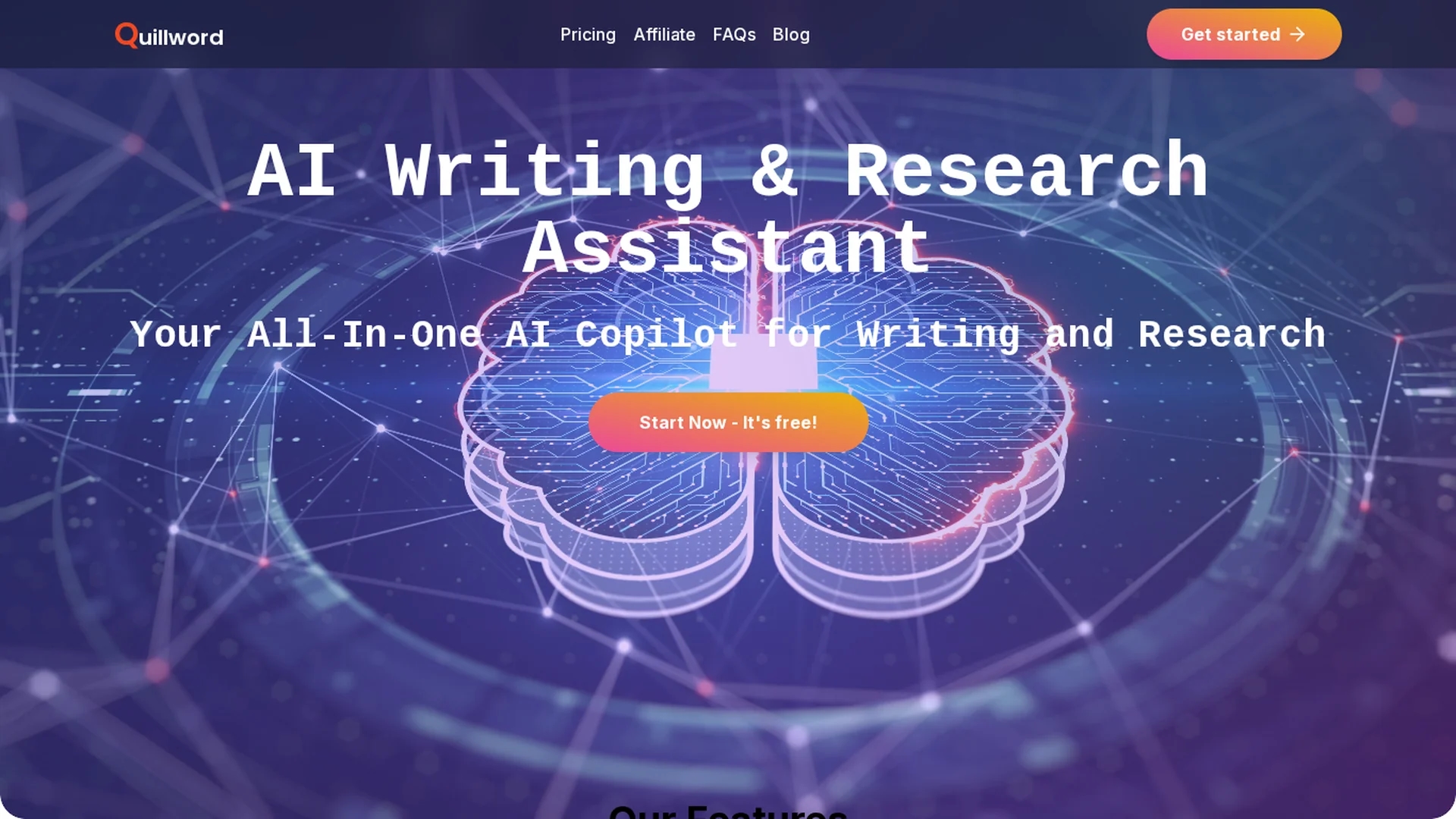 quillword homepage