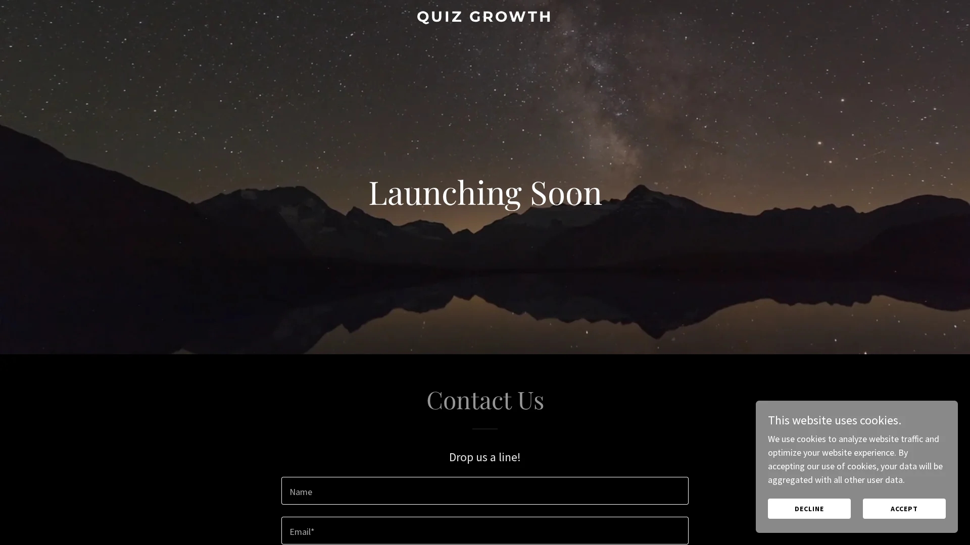 quizgrowth homepage