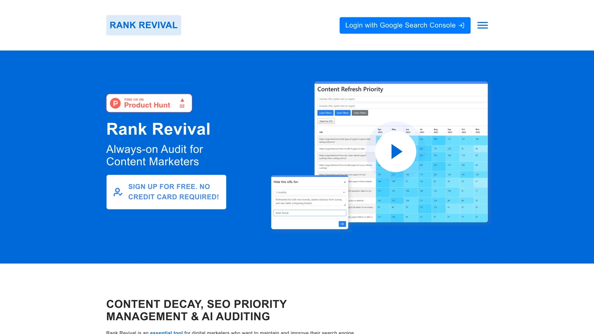rank-revival homepage