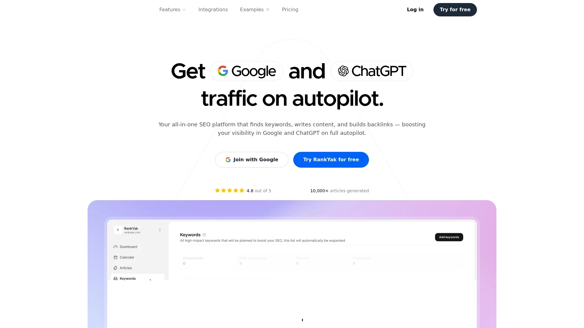 rankyak homepage