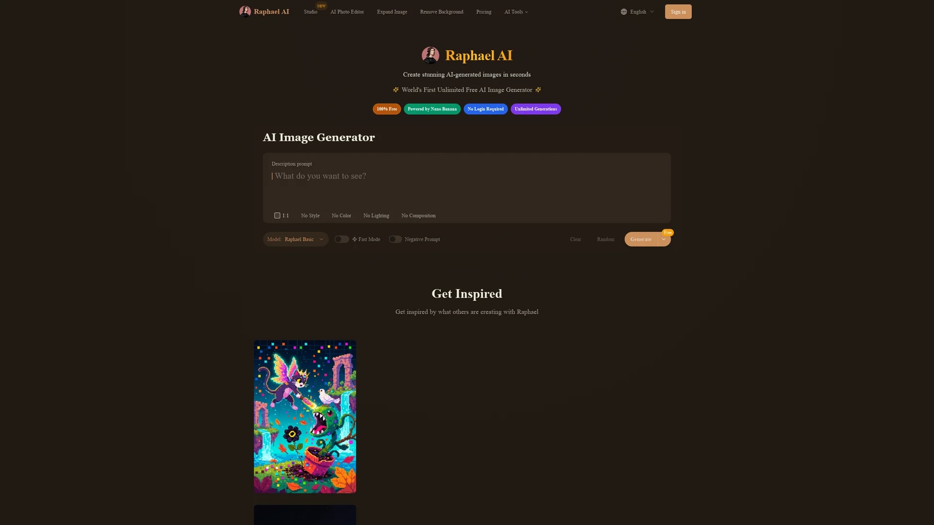 raphael-ai homepage