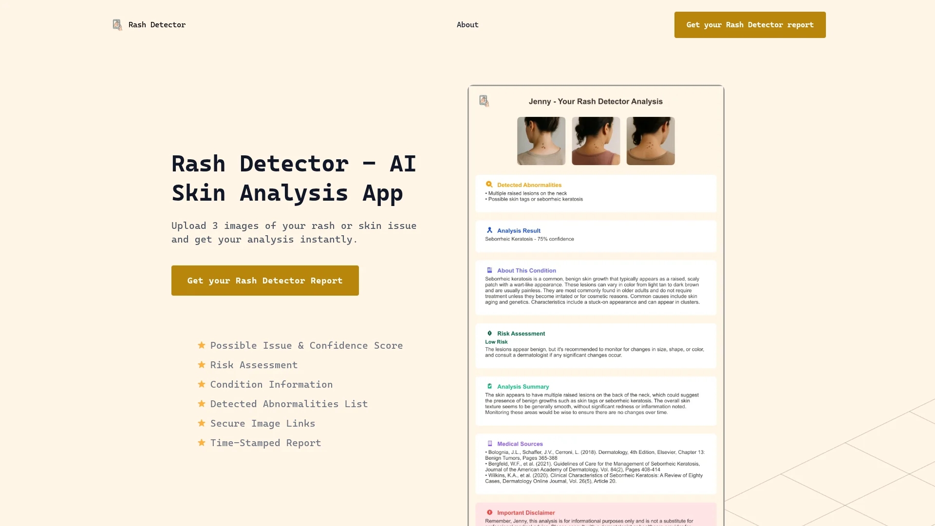 rash-detector homepage