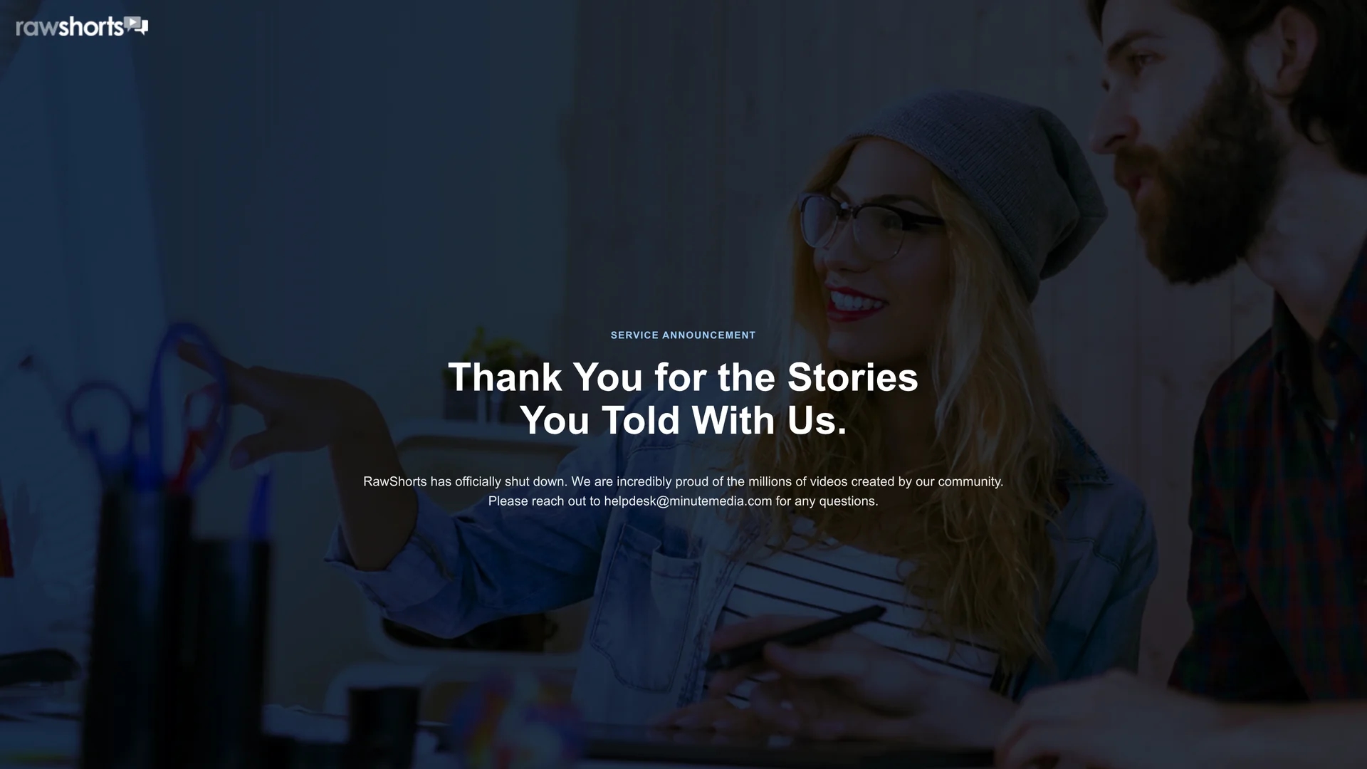 raw-shorts homepage