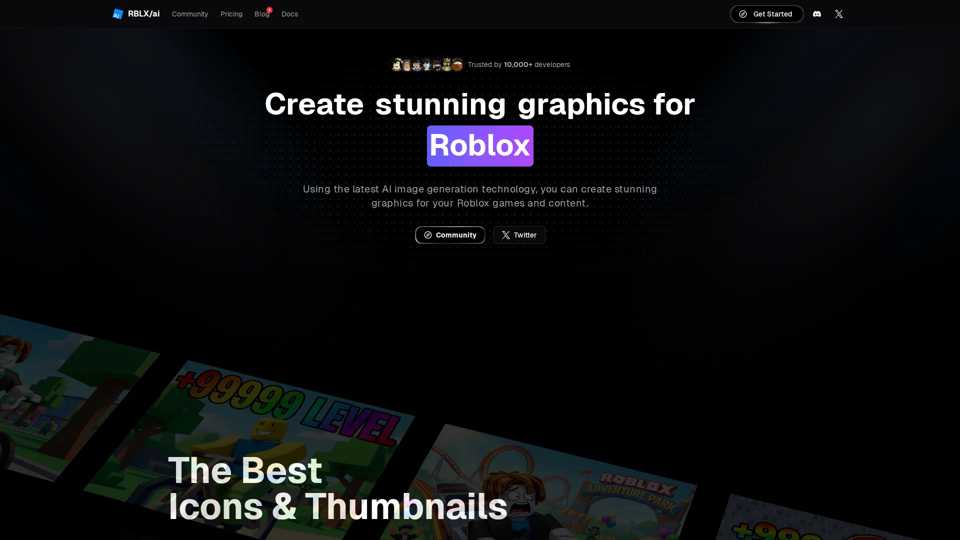 rblx-ai homepage