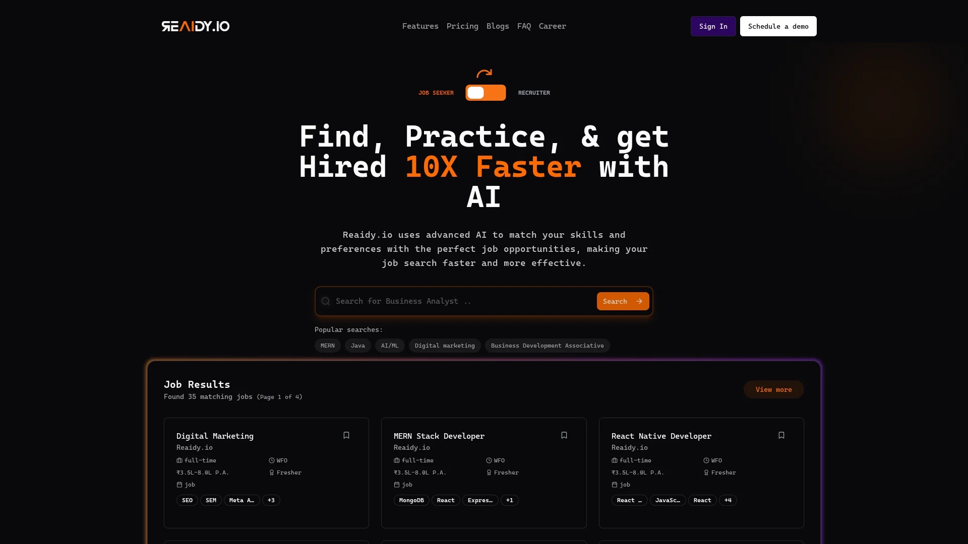 reaidy-io homepage