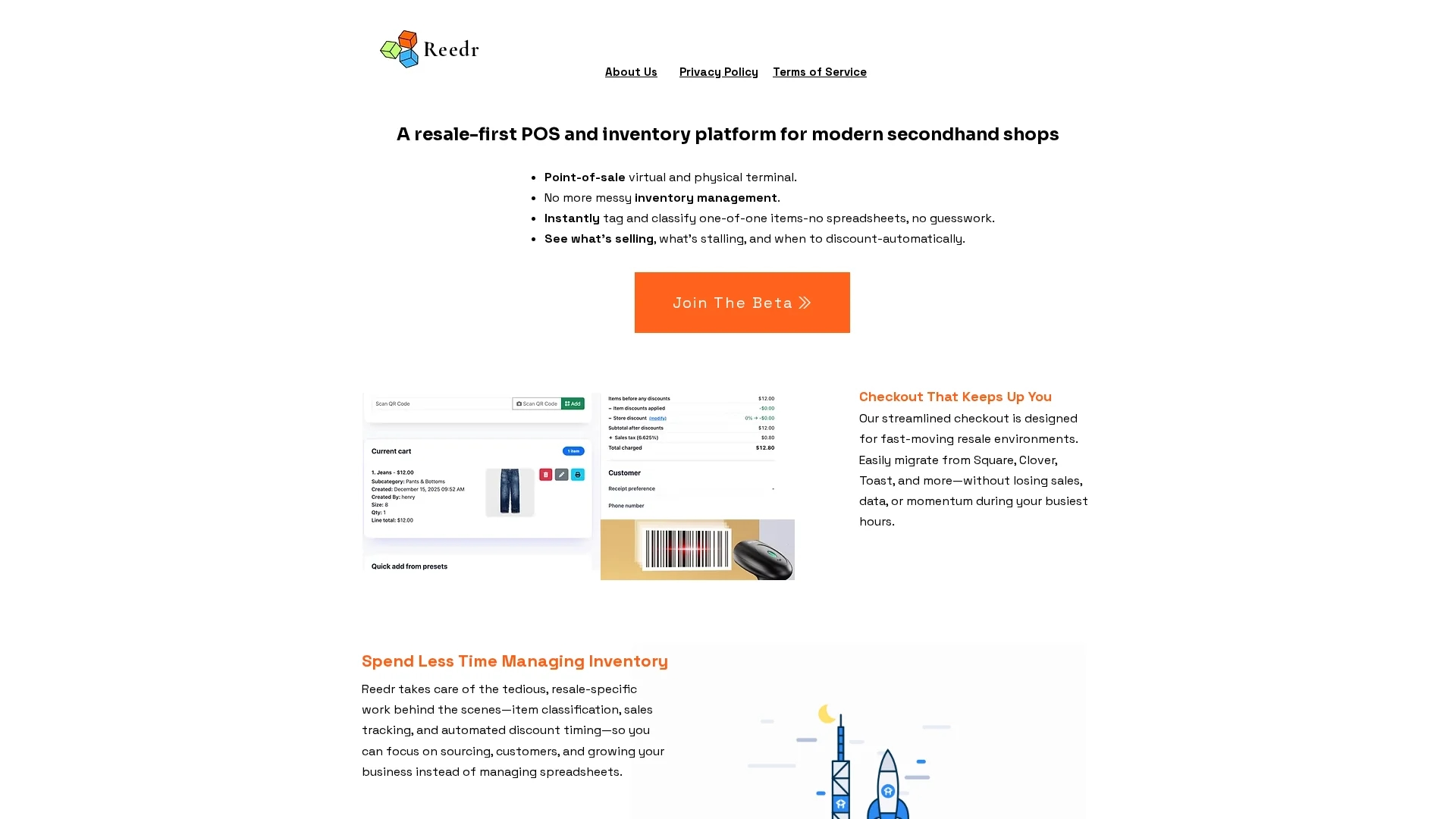reedr homepage