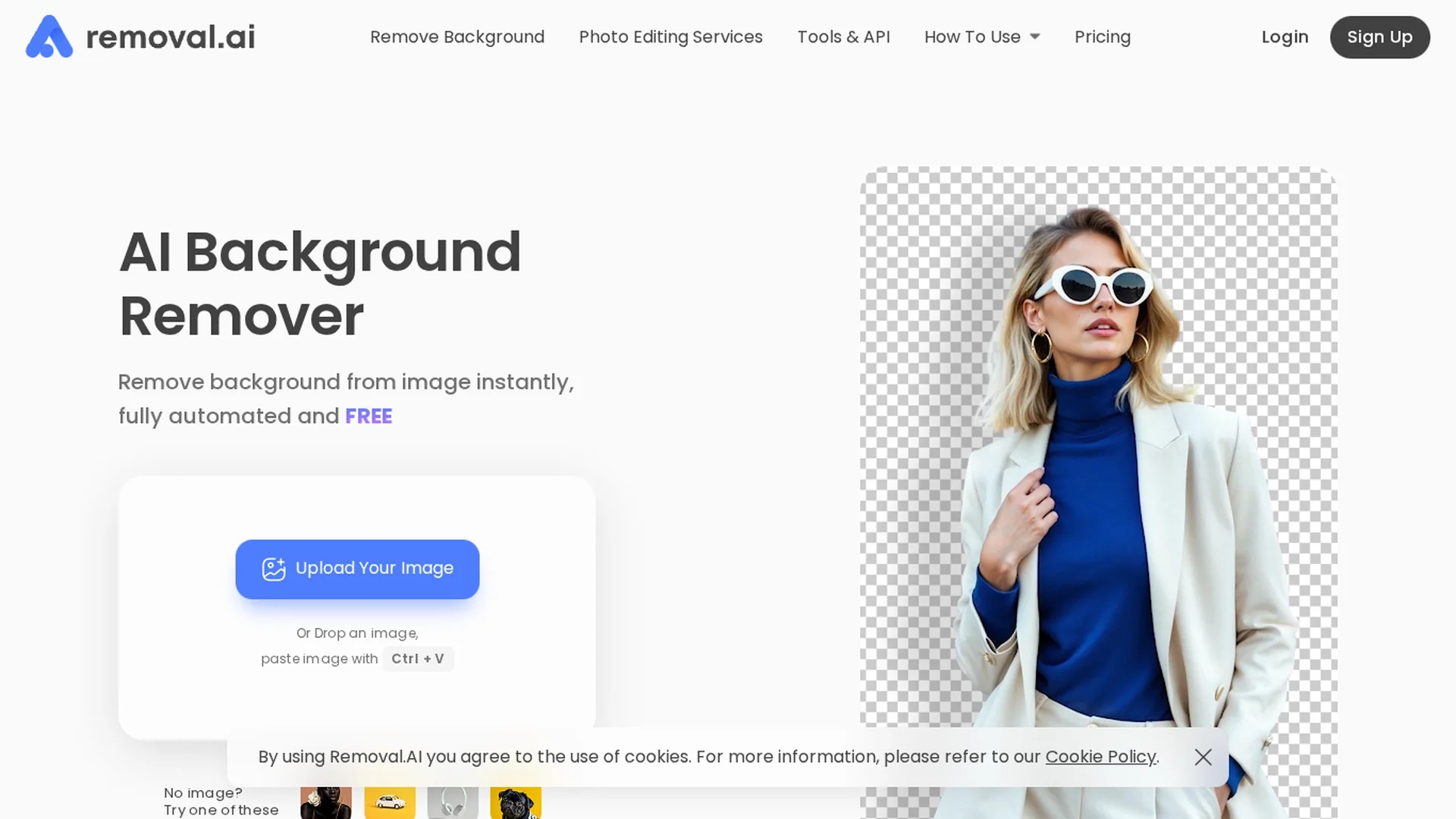 removal-ai homepage