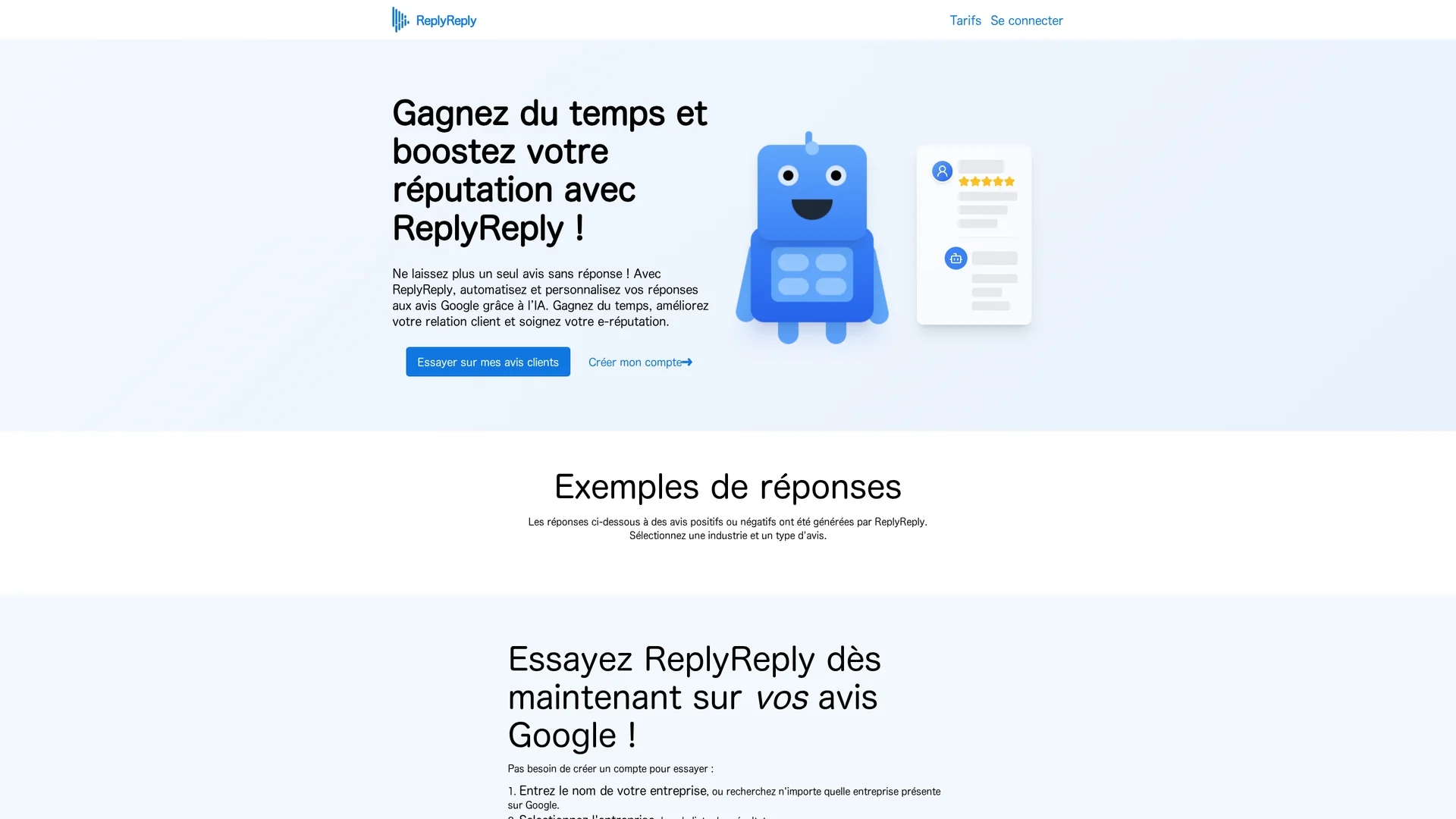 replyreply homepage