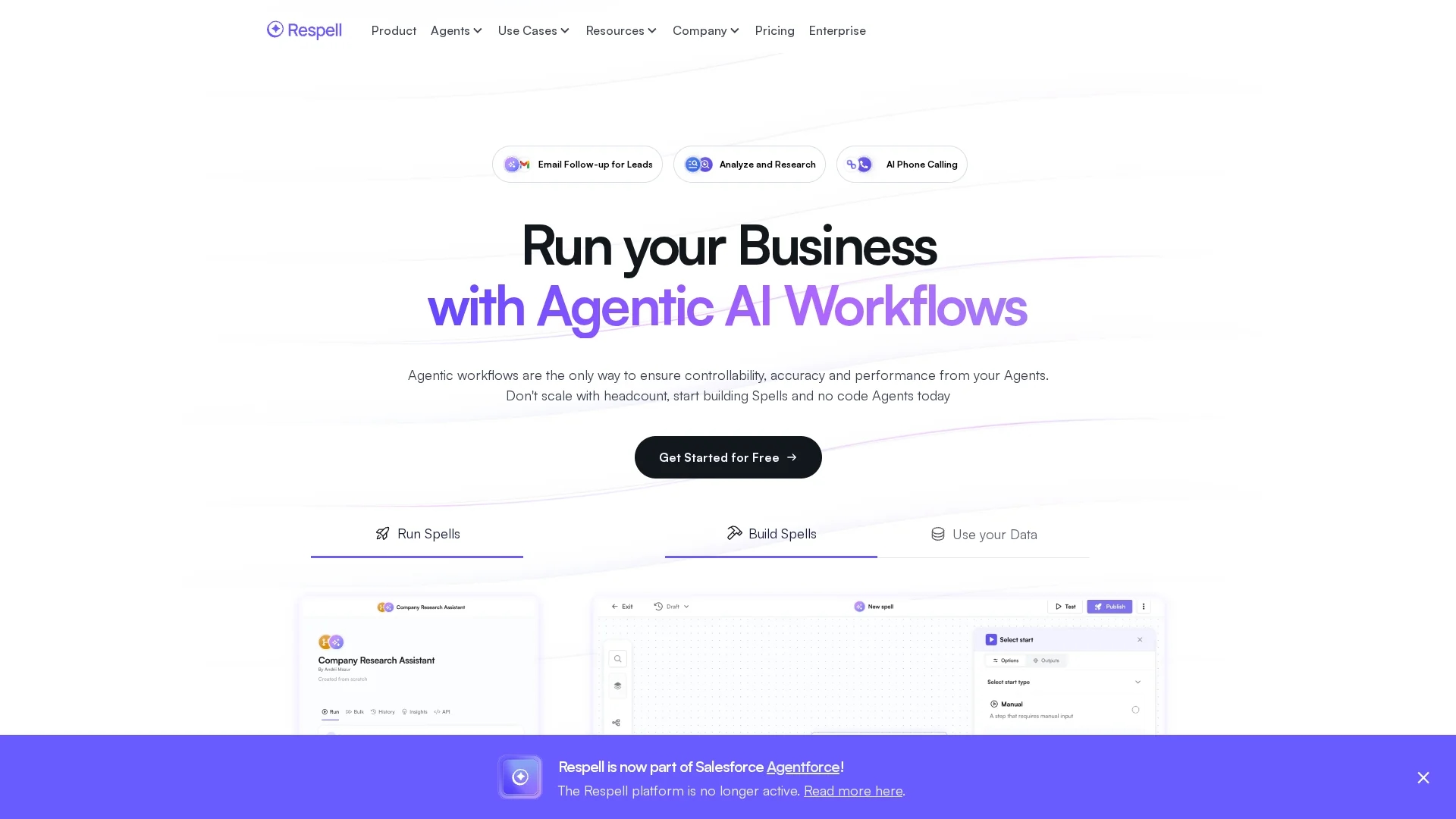 respell homepage