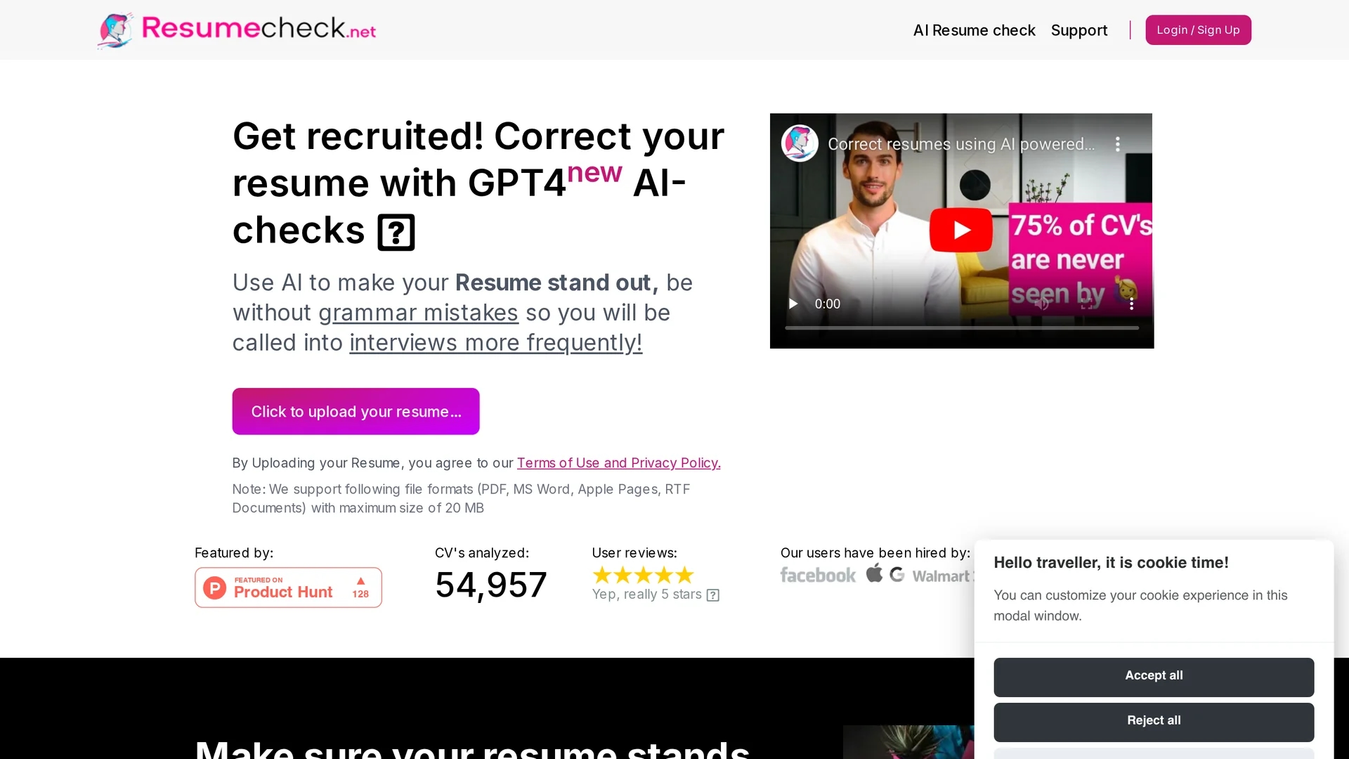 resumecheck-net homepage