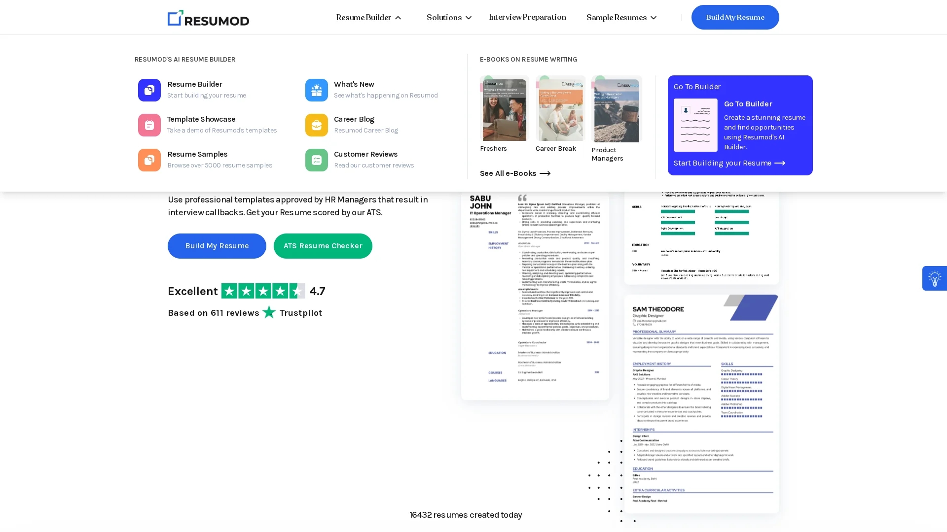 resumod homepage