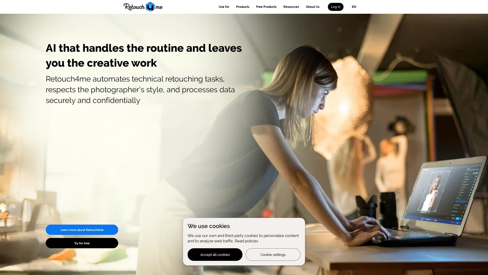 retouch4-me homepage