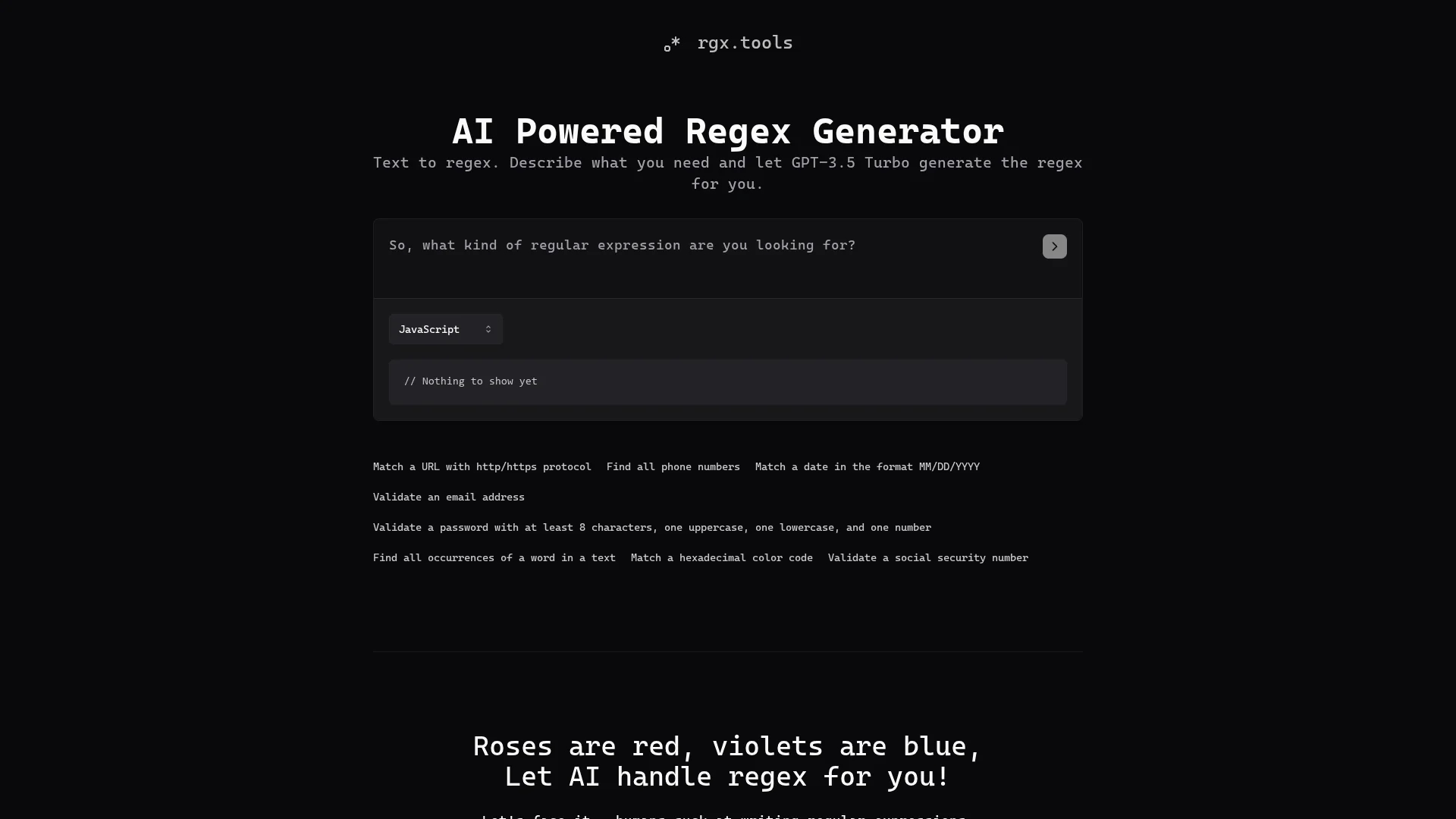 rgx-tools homepage