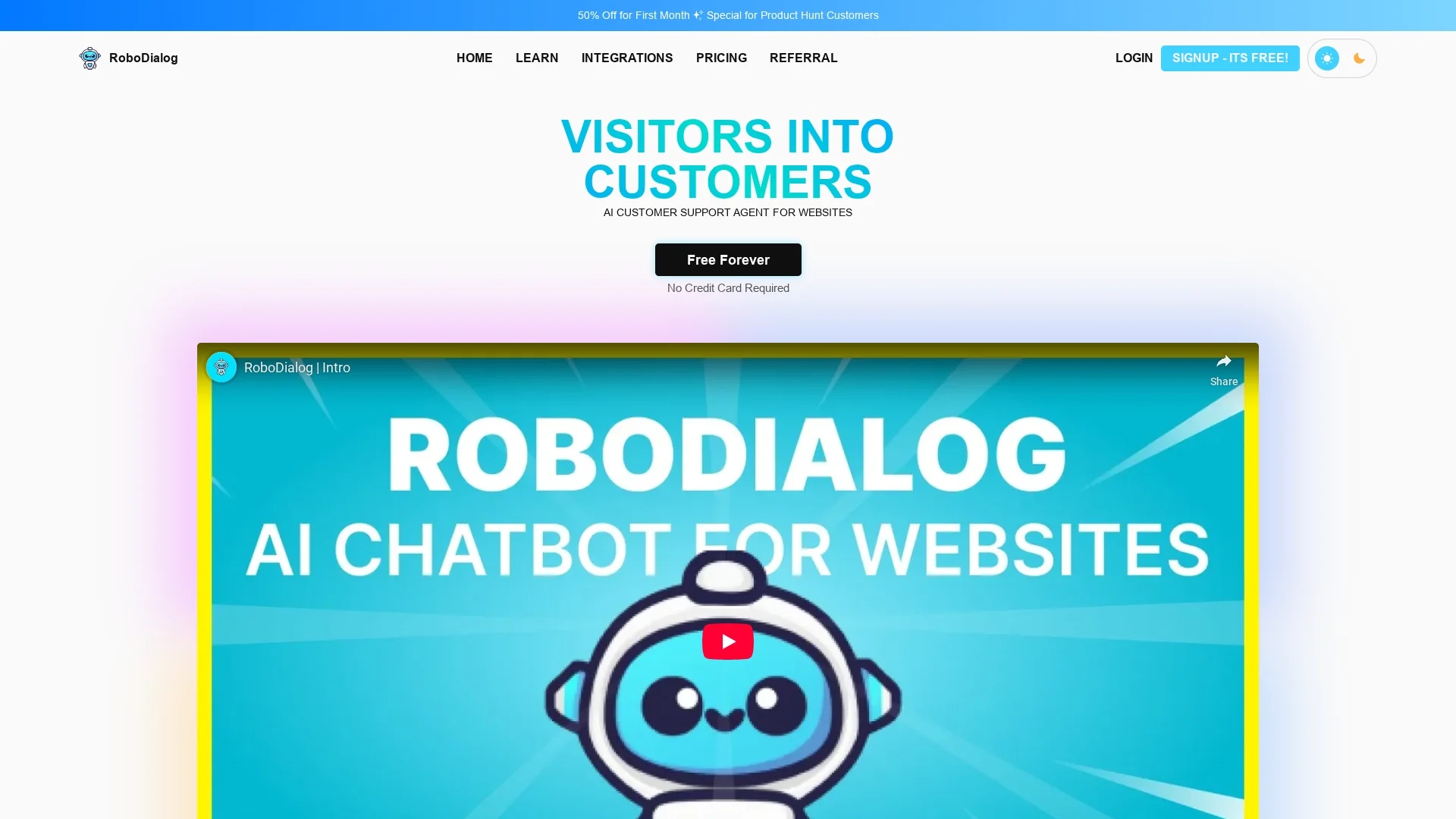 robodialog homepage