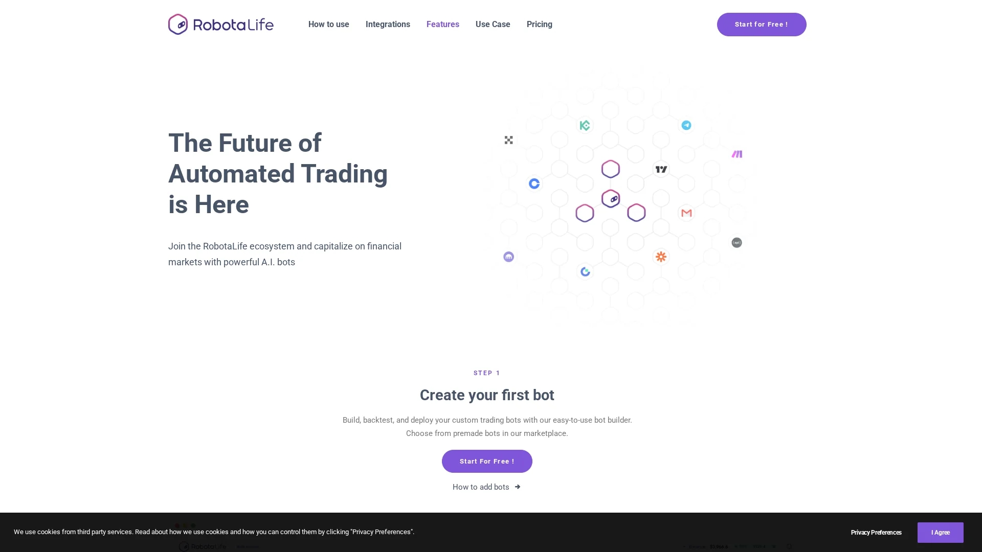 robotalife homepage
