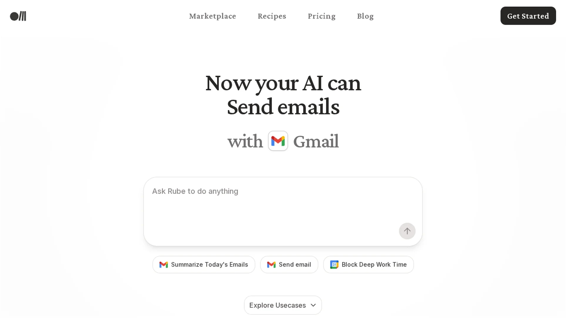 rube homepage