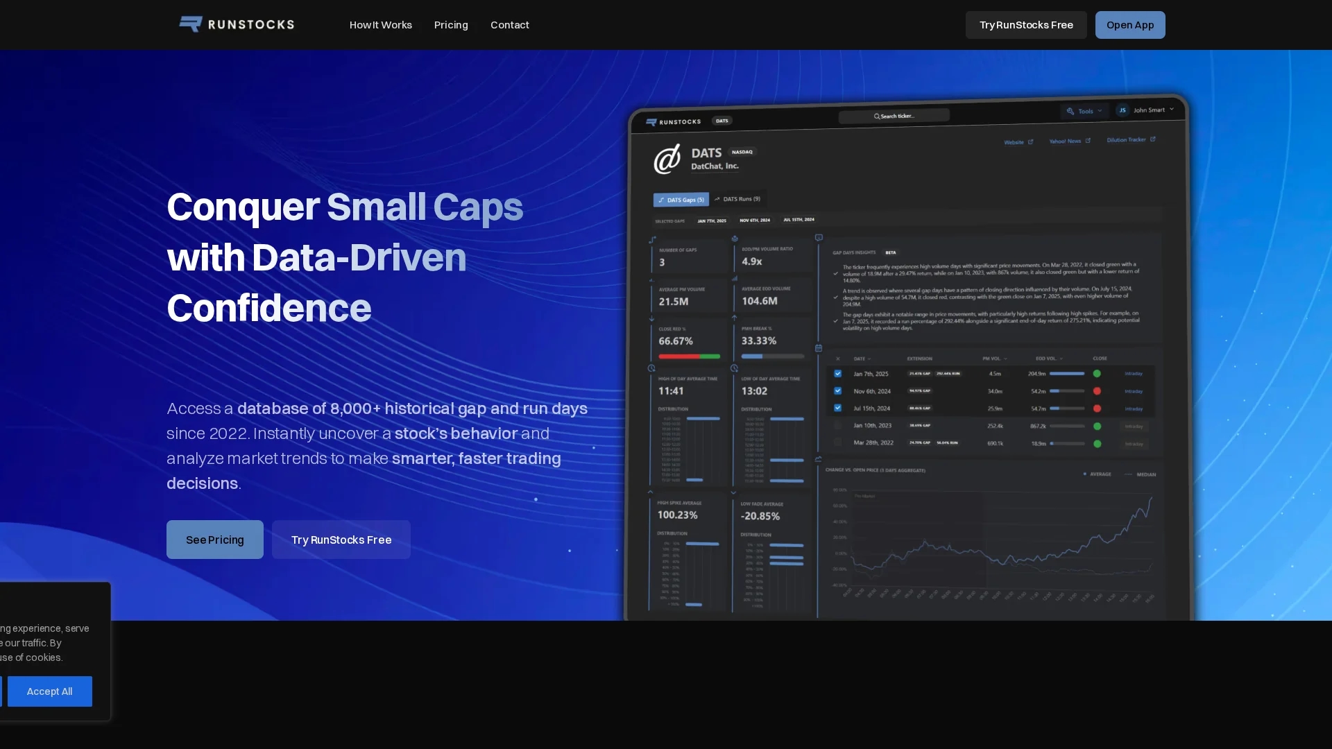 runstocks homepage