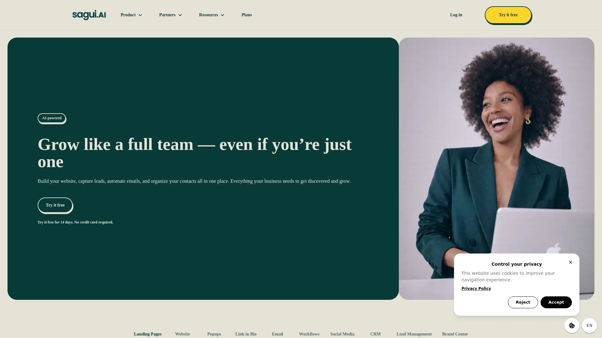 sagui-ai homepage