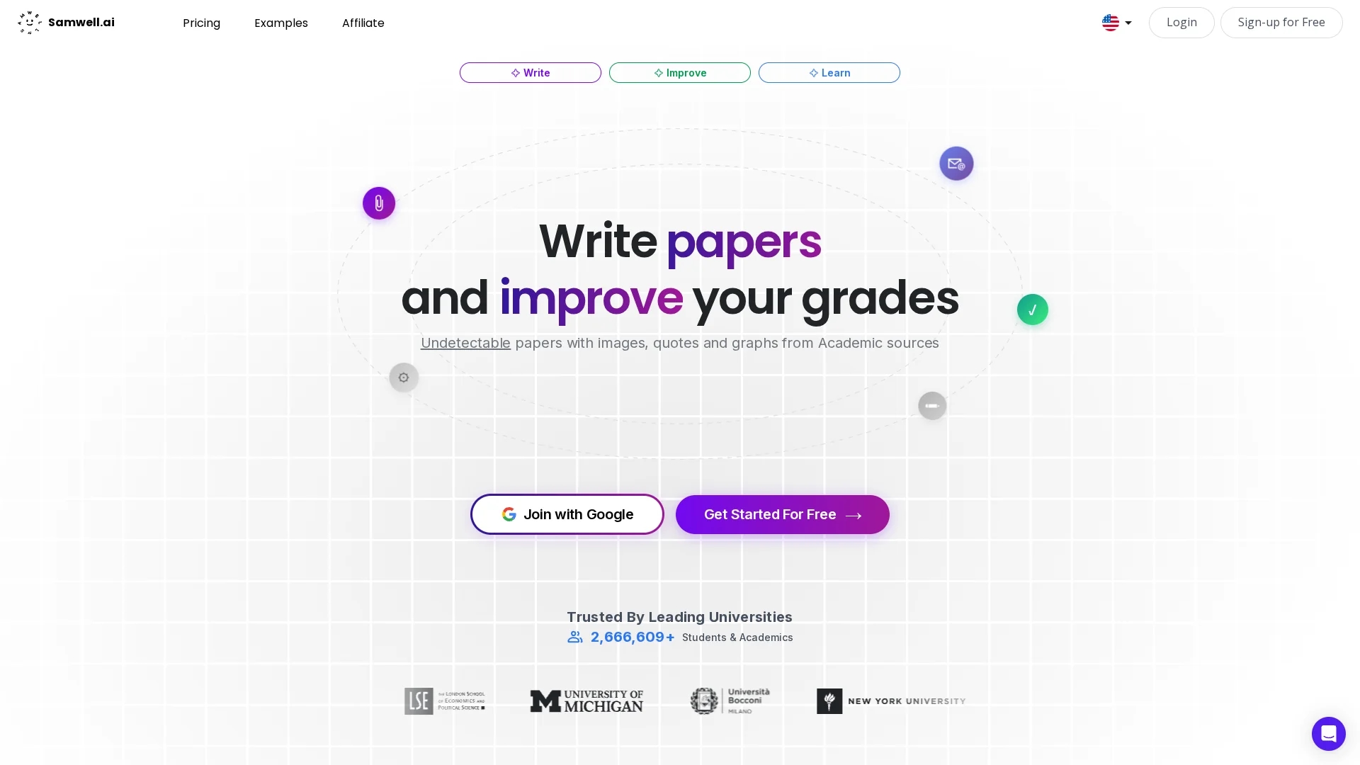 samwell homepage