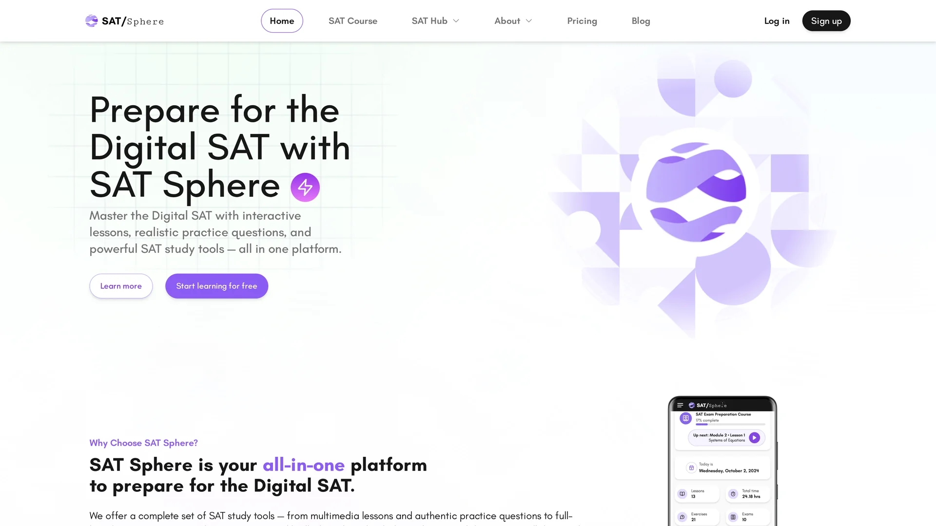sat-sphere homepage