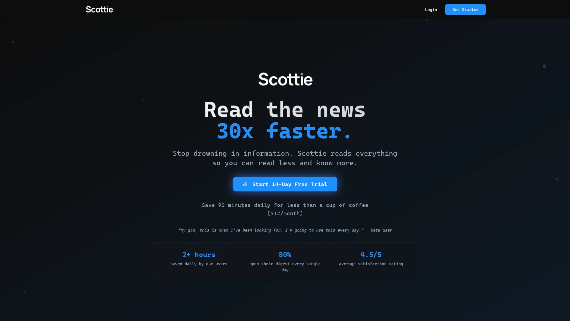 scottie homepage