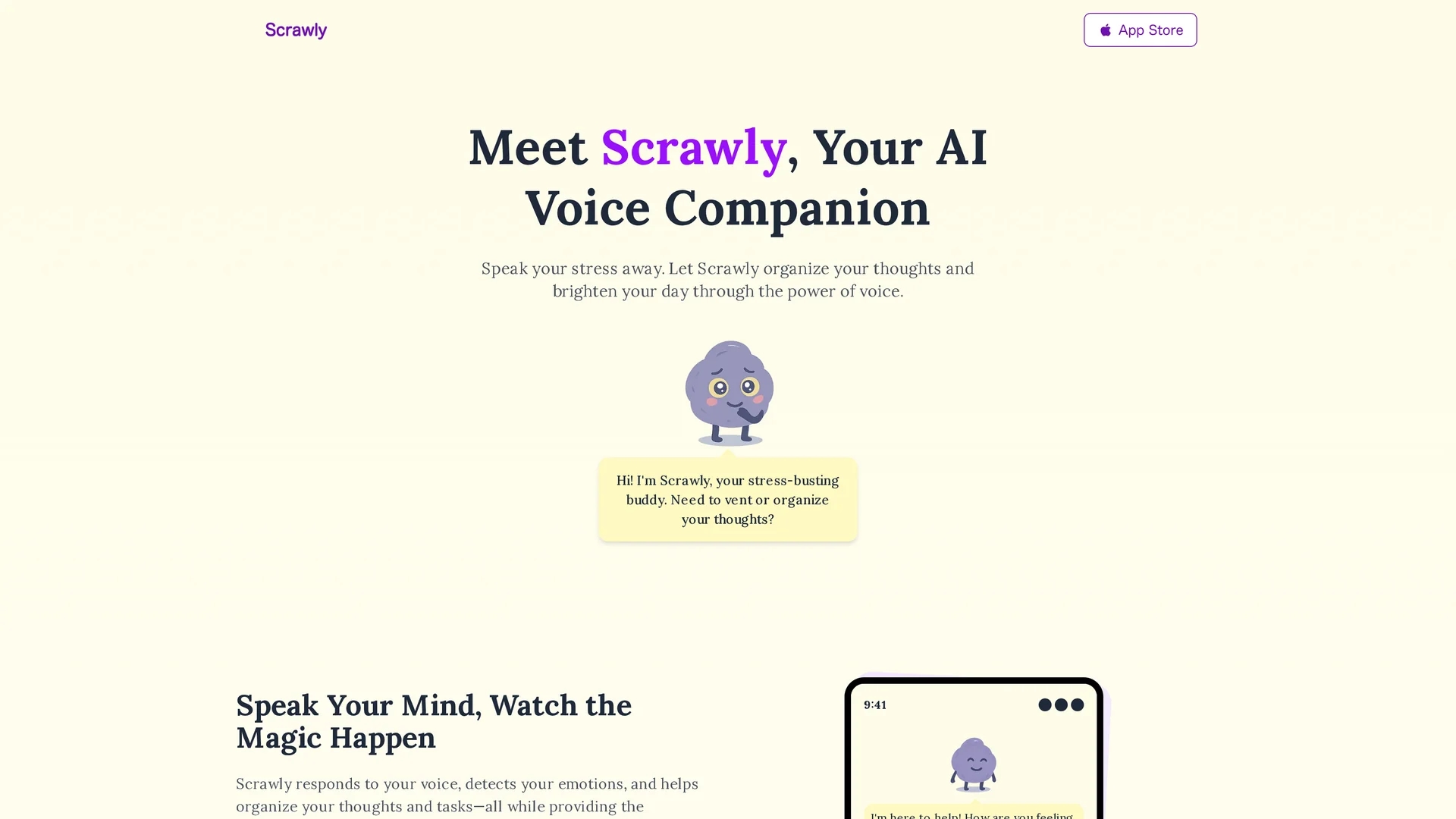 scrawly-ai homepage