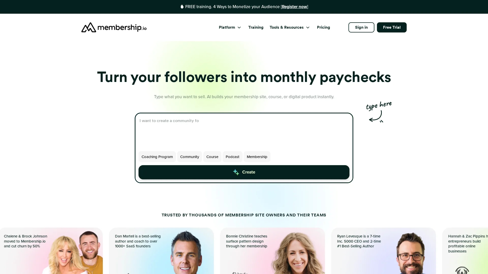 searchie homepage
