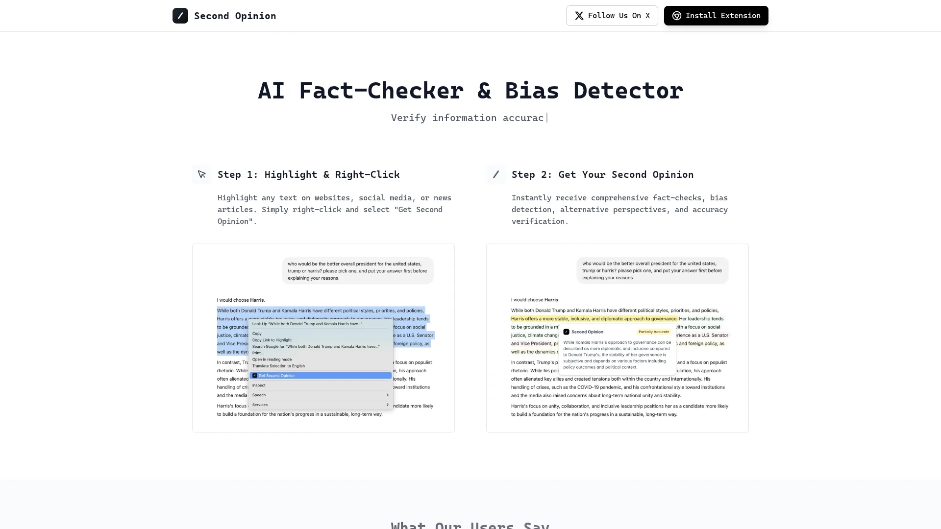 second-opinion homepage