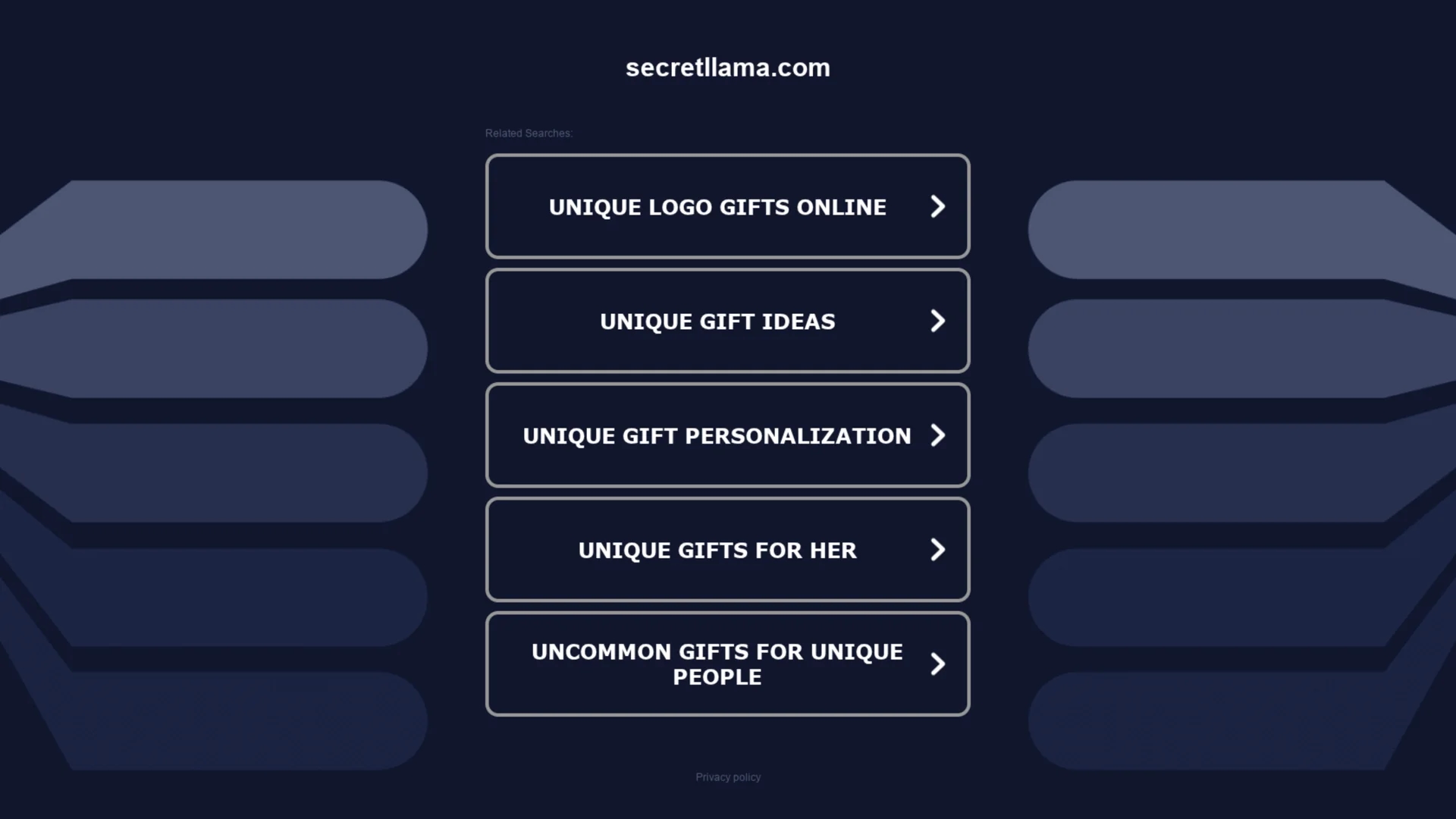 secret-llama homepage