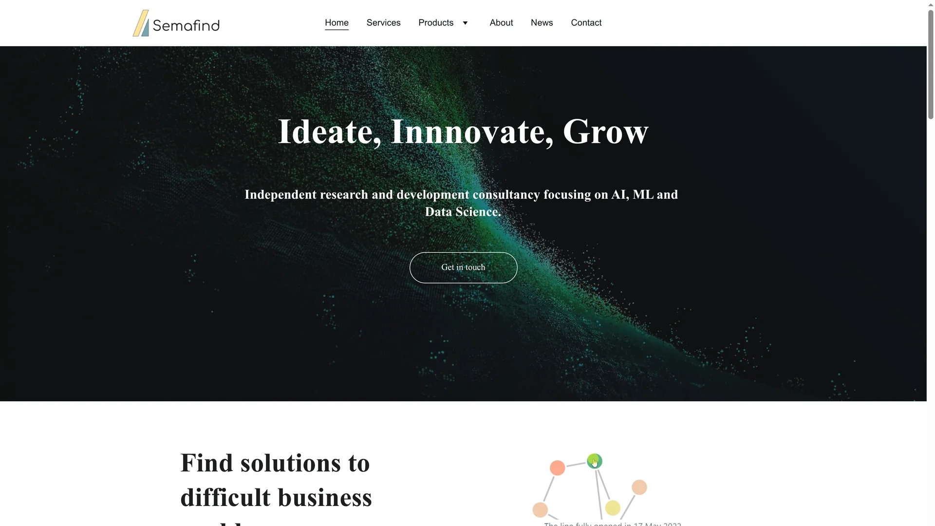 semafind homepage
