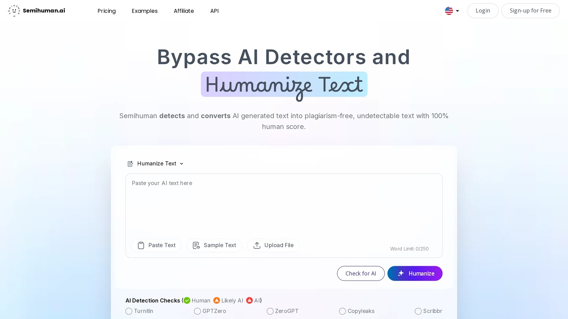 semihuman-ai homepage