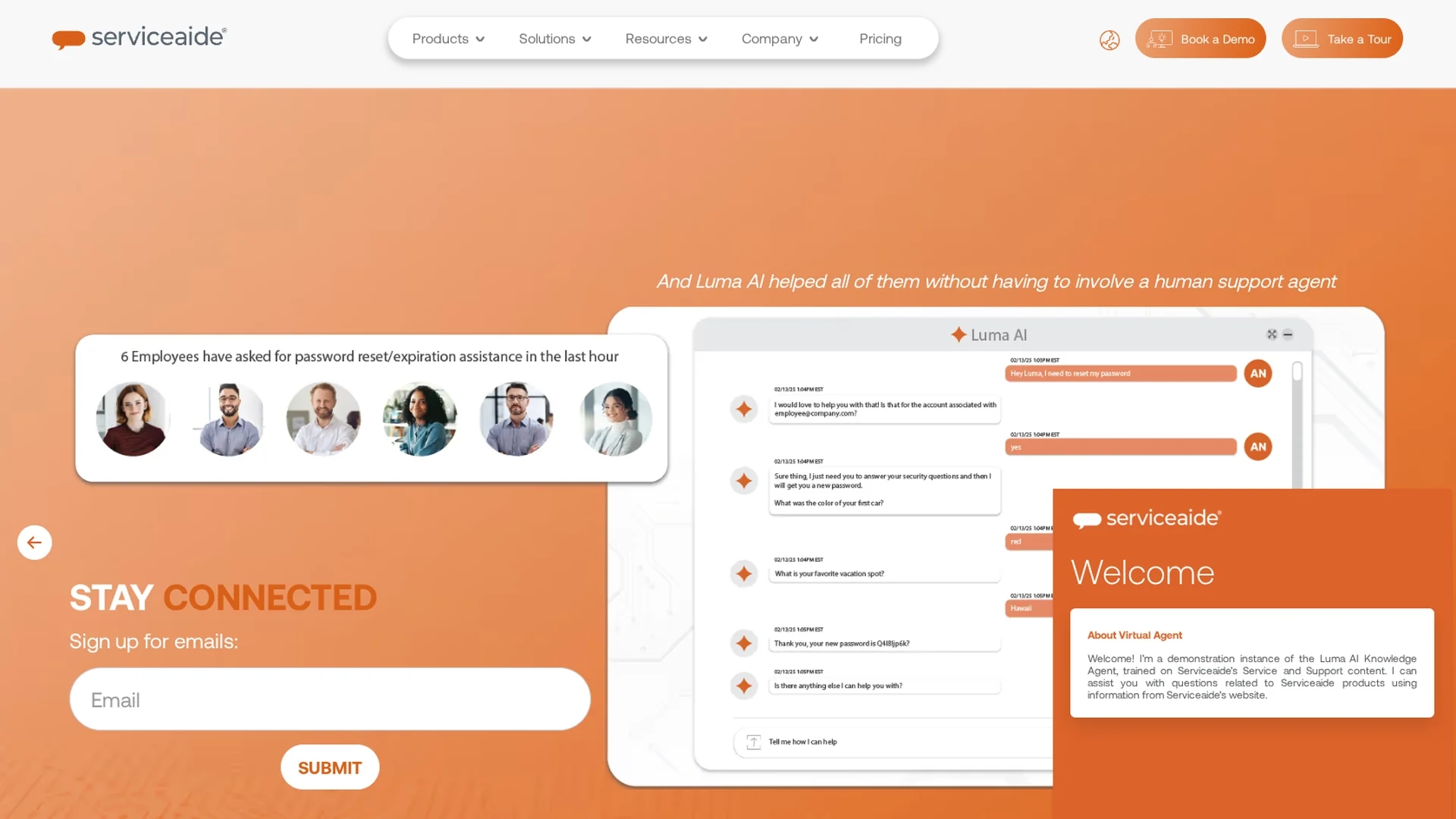 serviceaide-com homepage