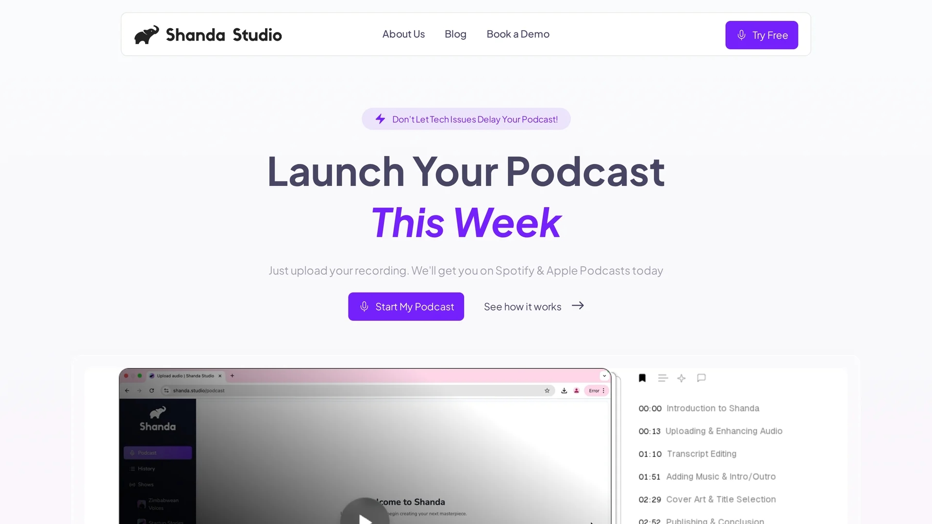 shanda-studio homepage