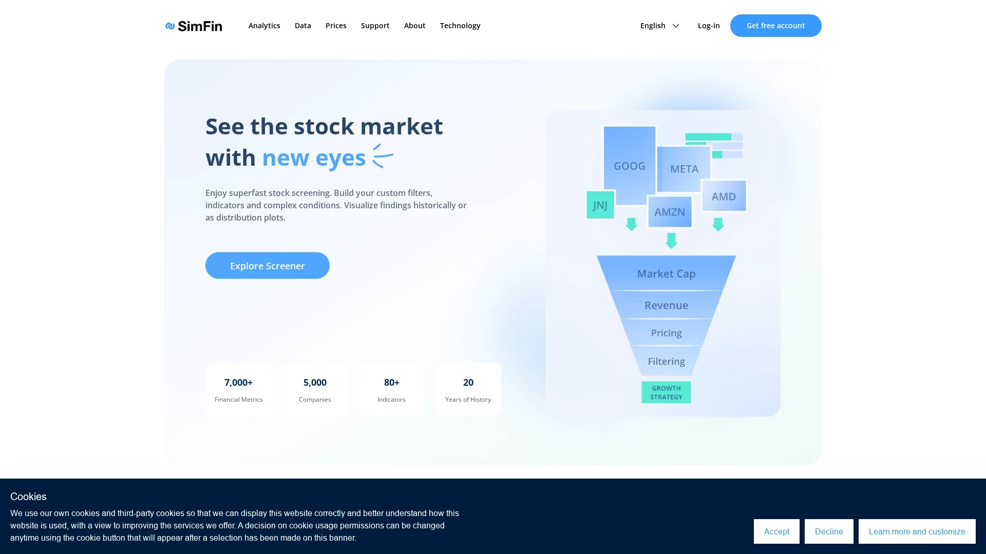 simfin homepage