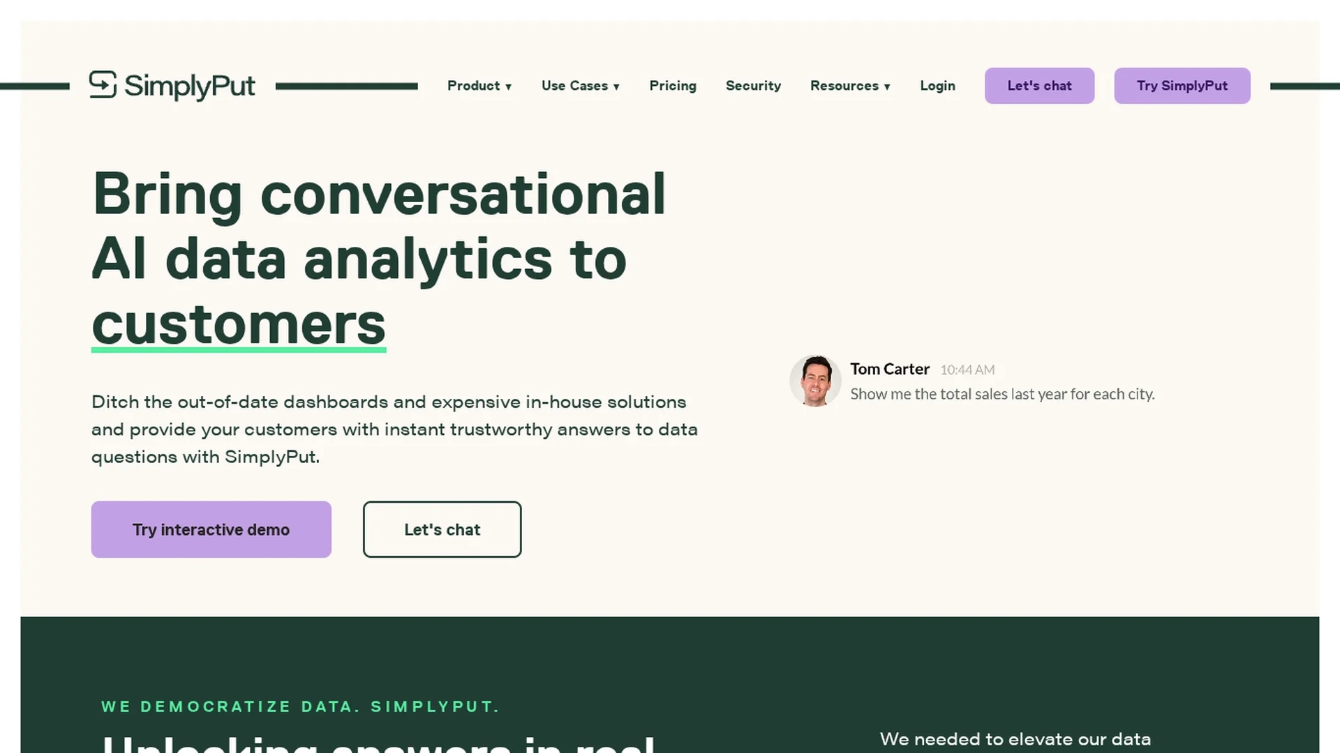 simplyput homepage