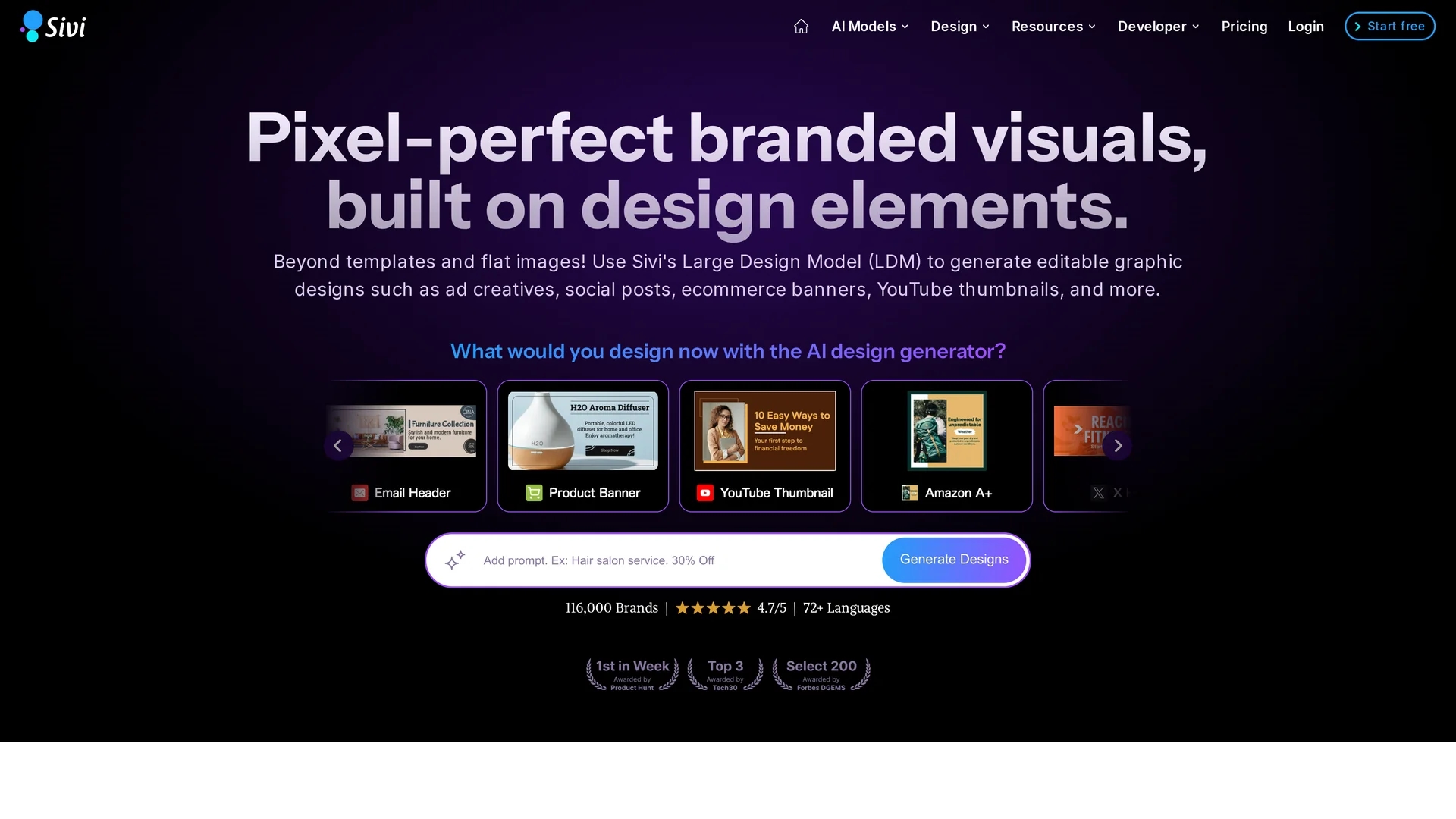 sivi-ai homepage