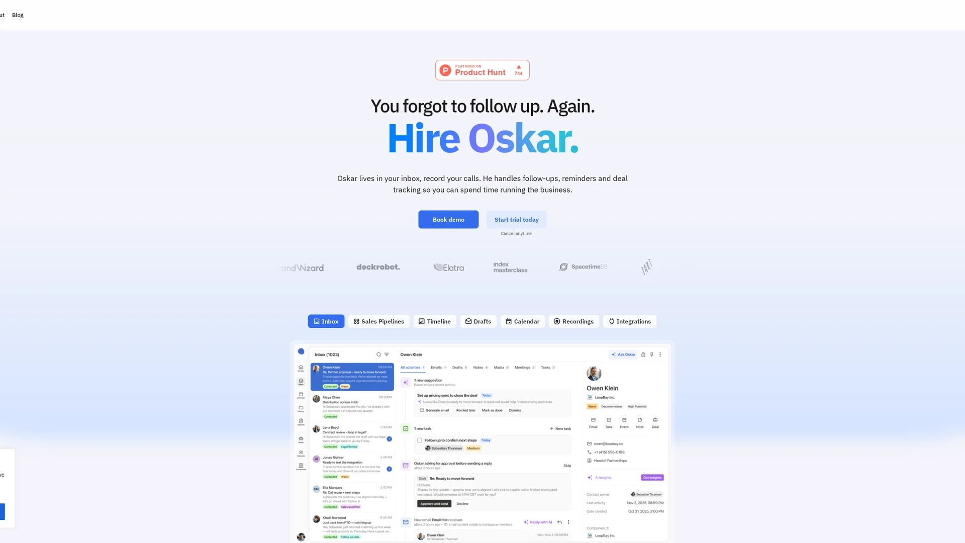 skarbe homepage