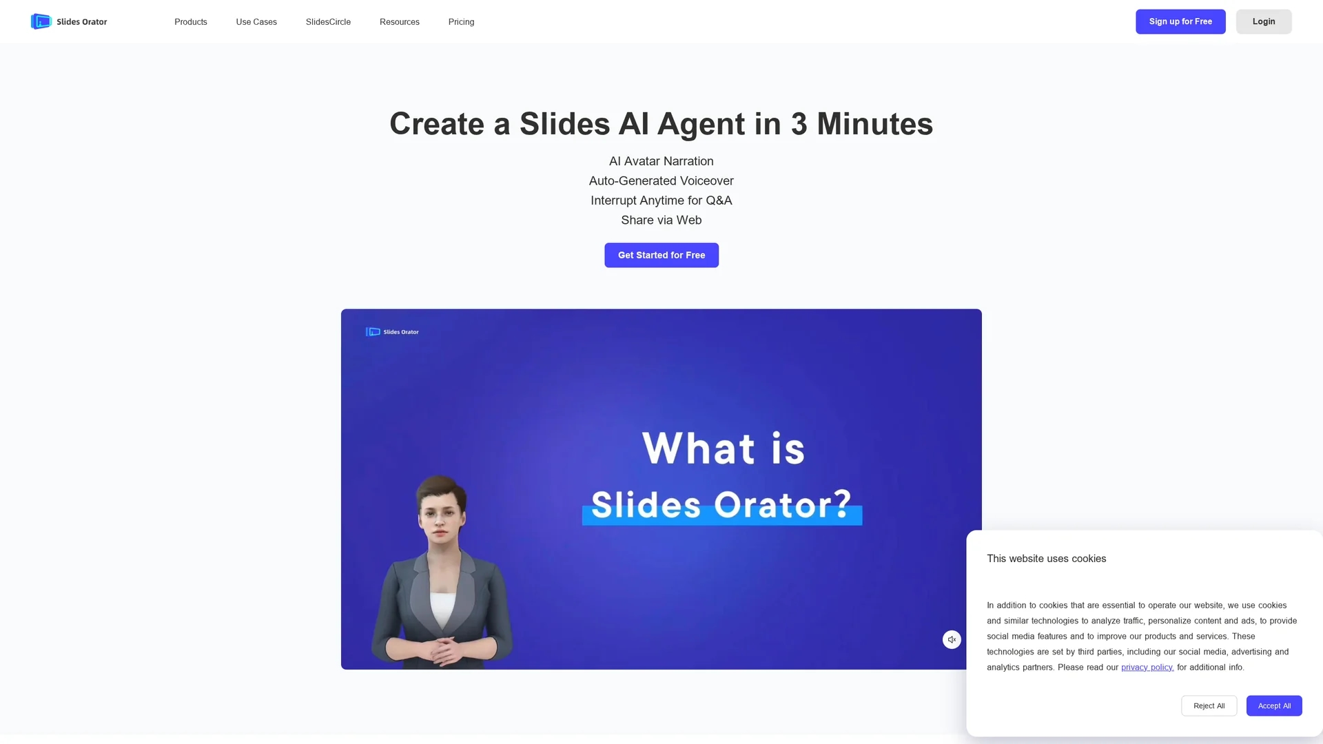 slides-orator homepage