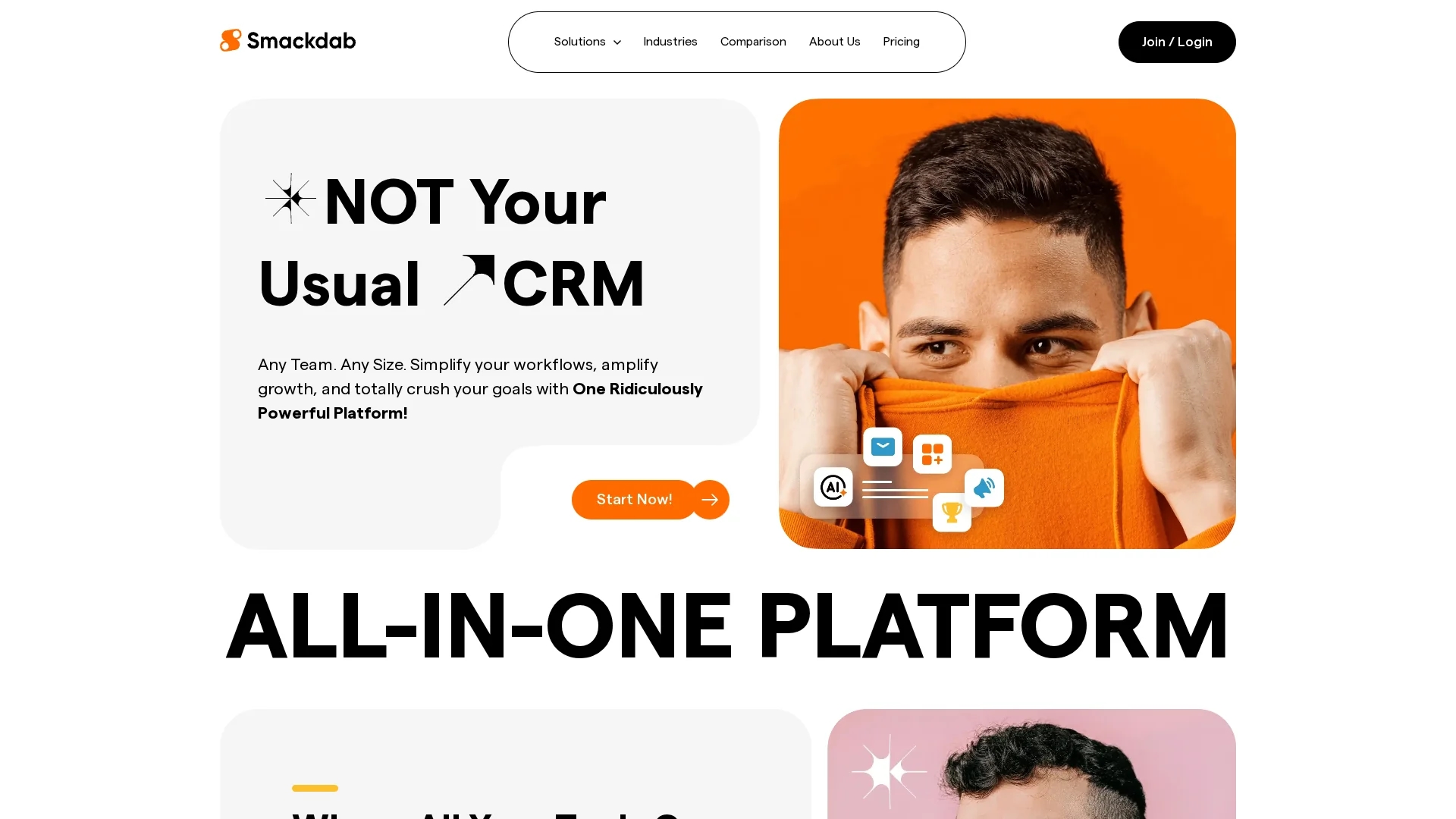 smackdab-inc homepage