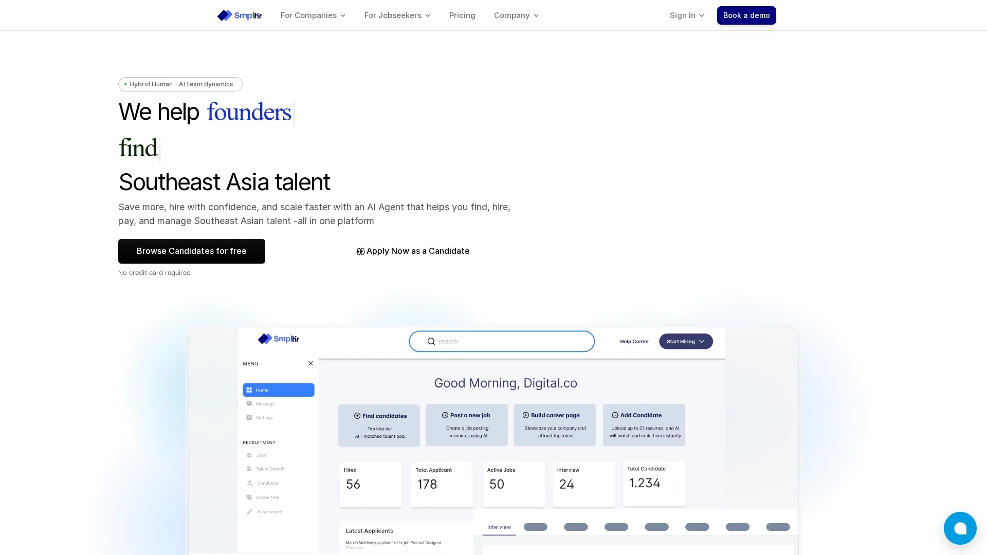 smplhr homepage